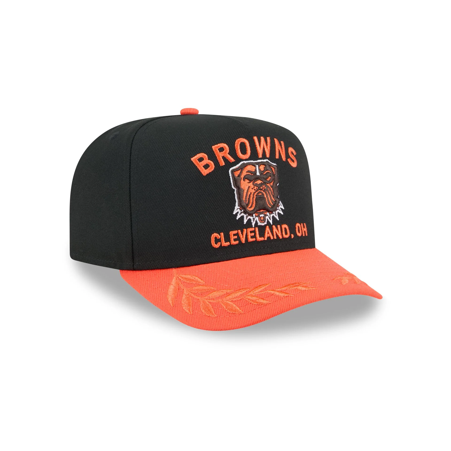 Cleveland Browns 2025 Draft Black 59FIFTY A-Frame Fitted Hat
