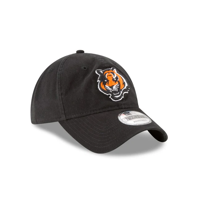 Cincinnati Bengals Core Classic Black 9TWENTY Adjustable Hat