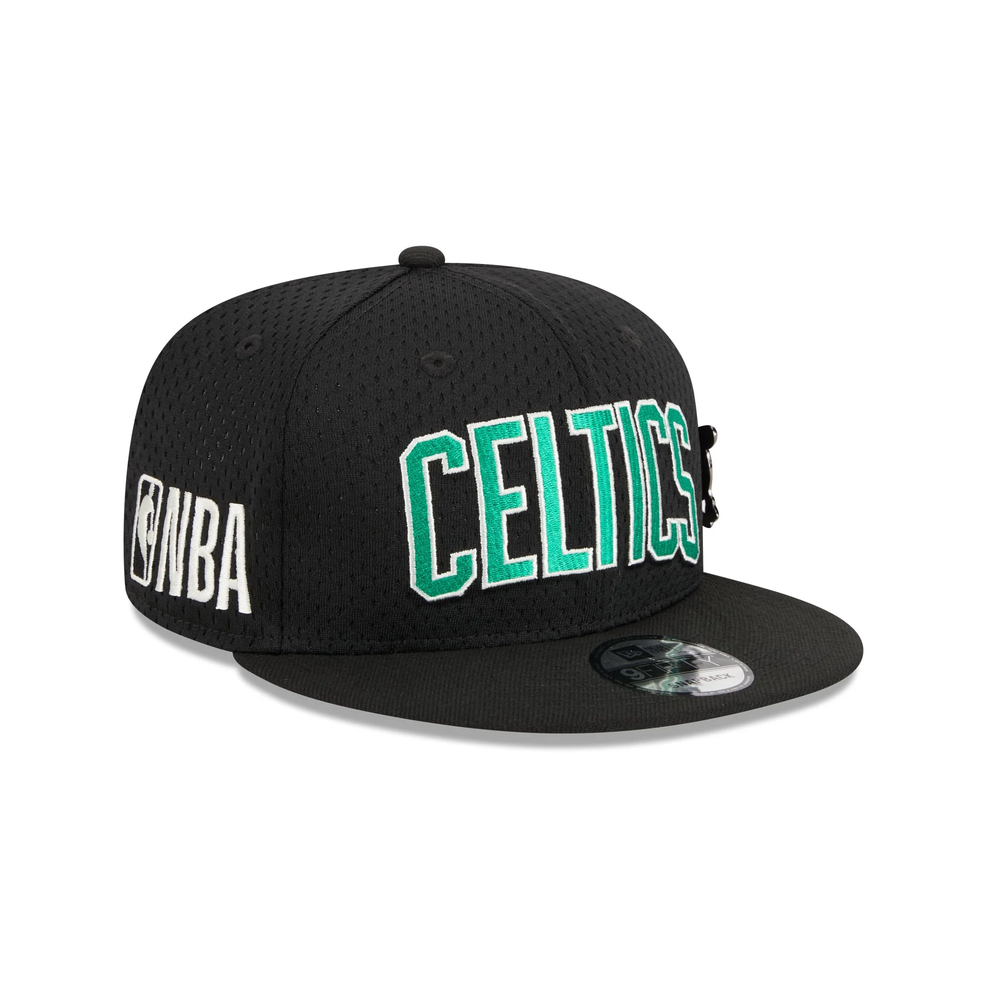 Boston Celtics Post-Up Pin 9FIFTY Snapback Hat