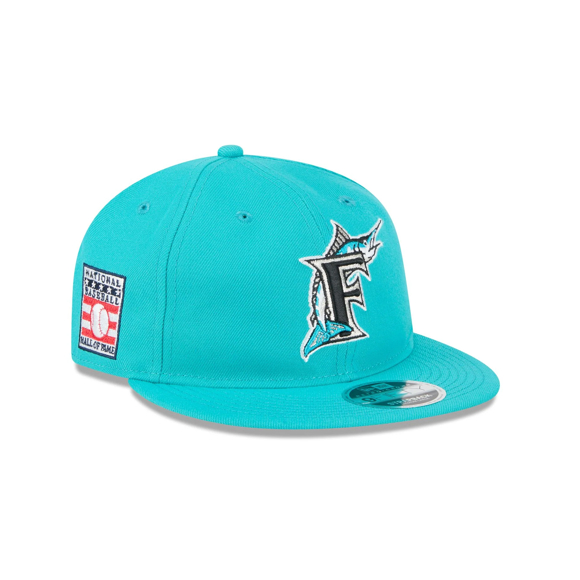 Miami Marlins Hall of Fame 2025 Retro Crown 9FIFTY Snapback Hat