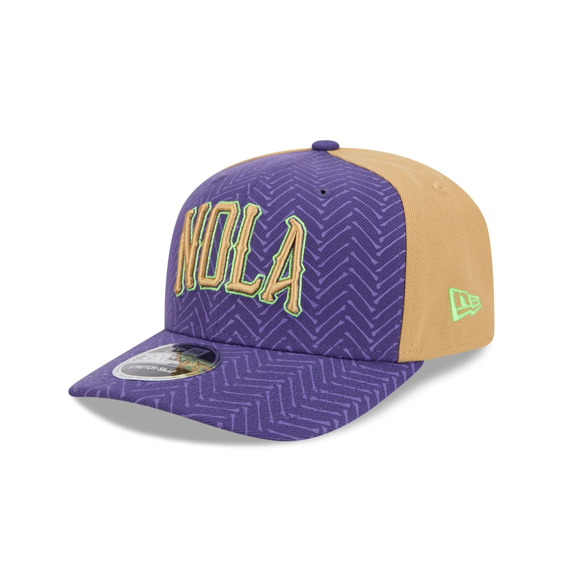 New Orleans Pelicans 2024 City Edition 9SEVENTY Stretch-Snap Hat