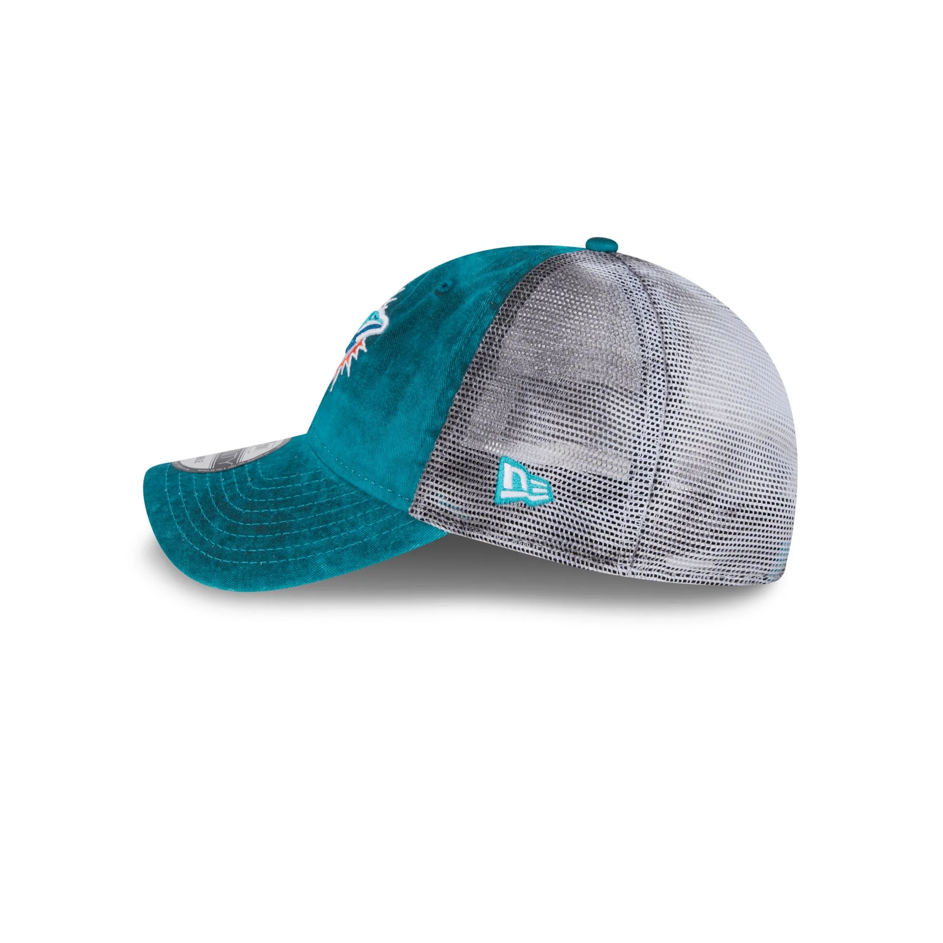 Miami Dolphins Slick 9TWENTY Trucker Hat