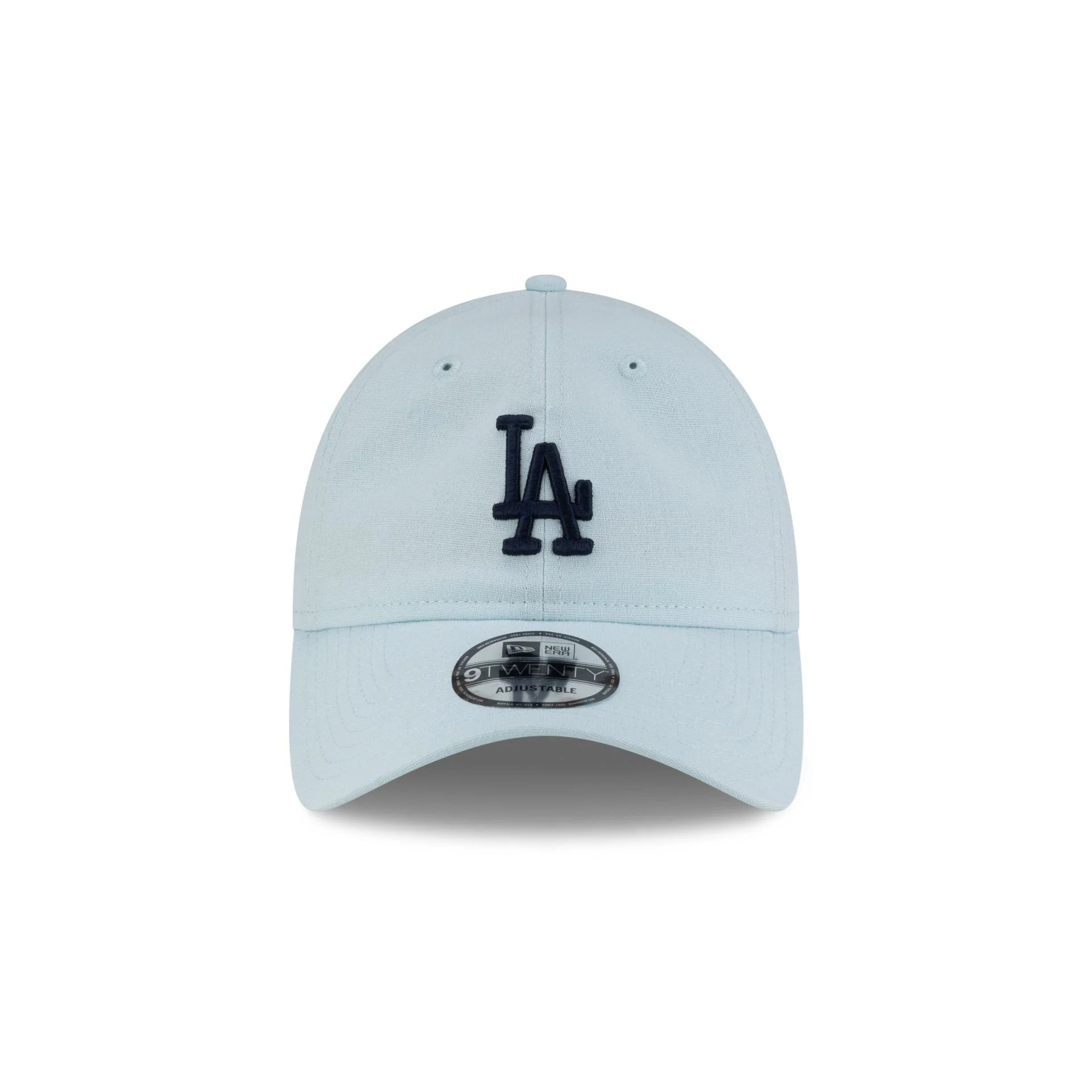Los Angeles Dodgers Linen Pastel Blue 9TWENTY Adjustable Hat