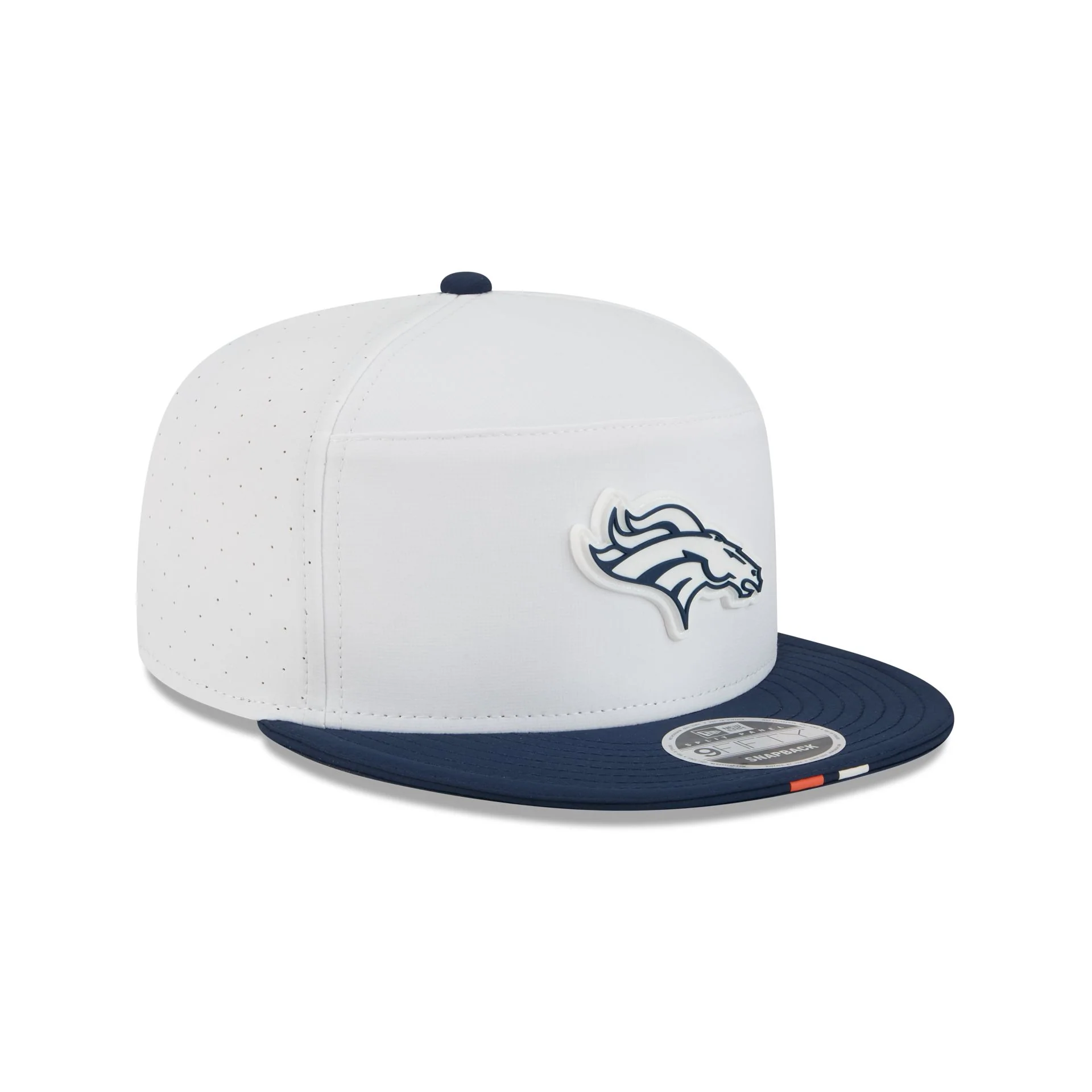 Denver Broncos 2025 Training Split Panel 9FIFTY Snapback Hat