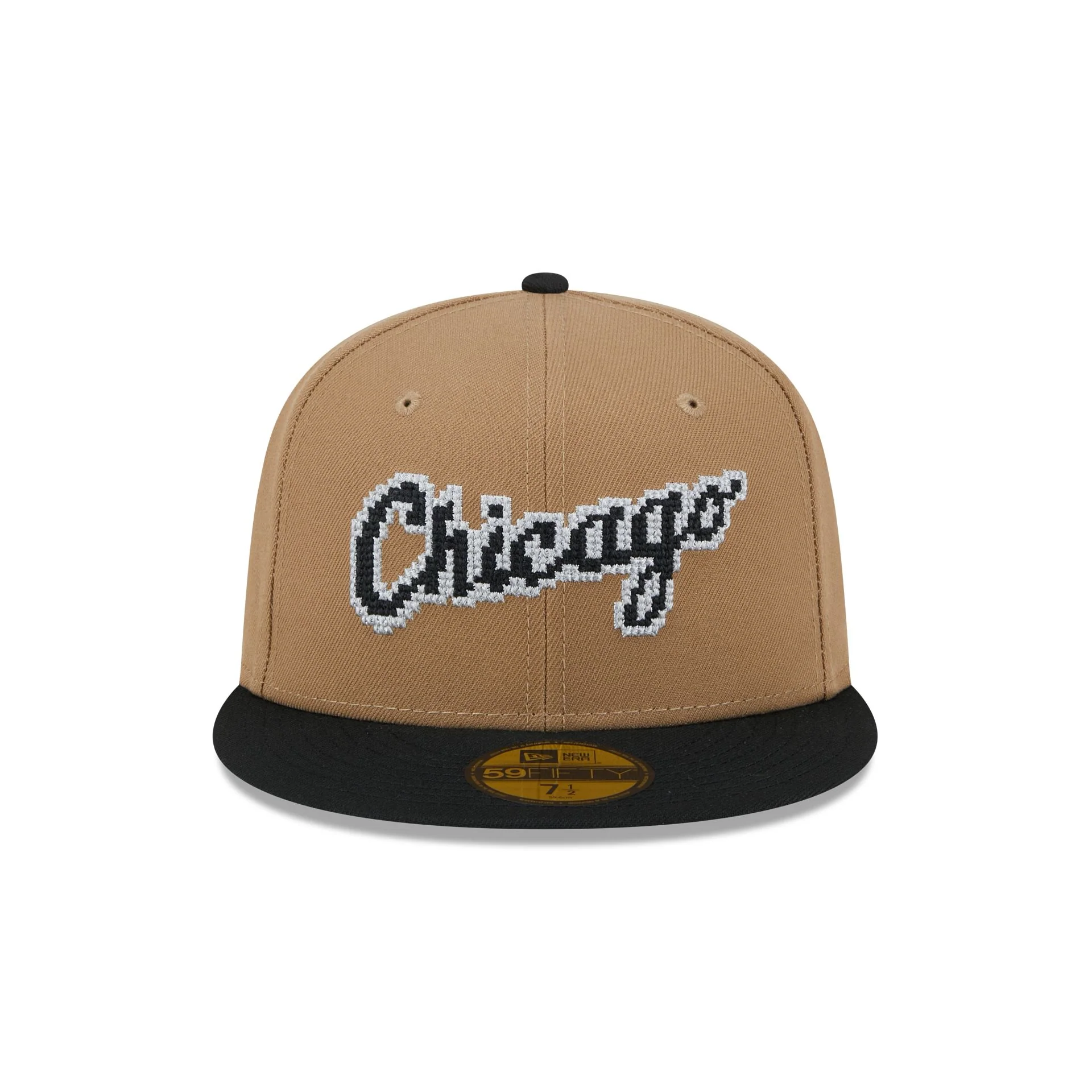 Chicago White Sox Classic 8-Bit Wordmark 59FIFTY Fitted Hat
