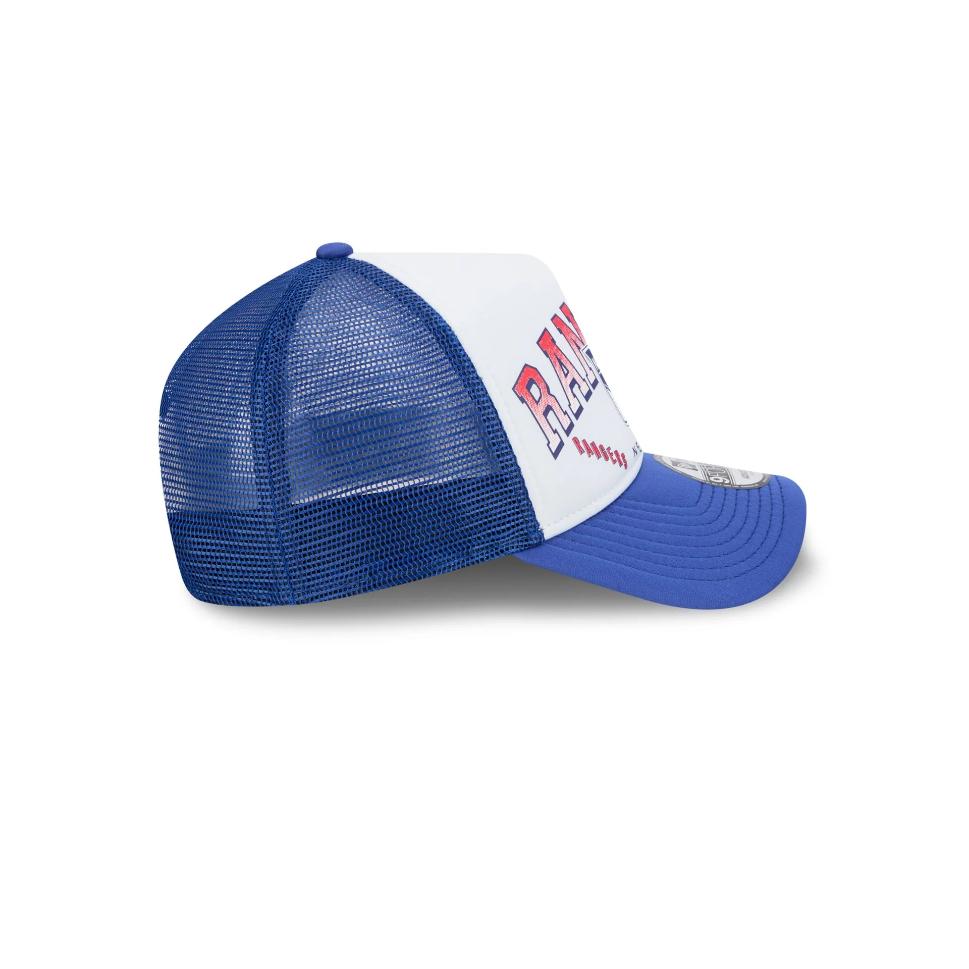 New York Rangers Sport Classics 9FORTY A-Frame Trucker Hat