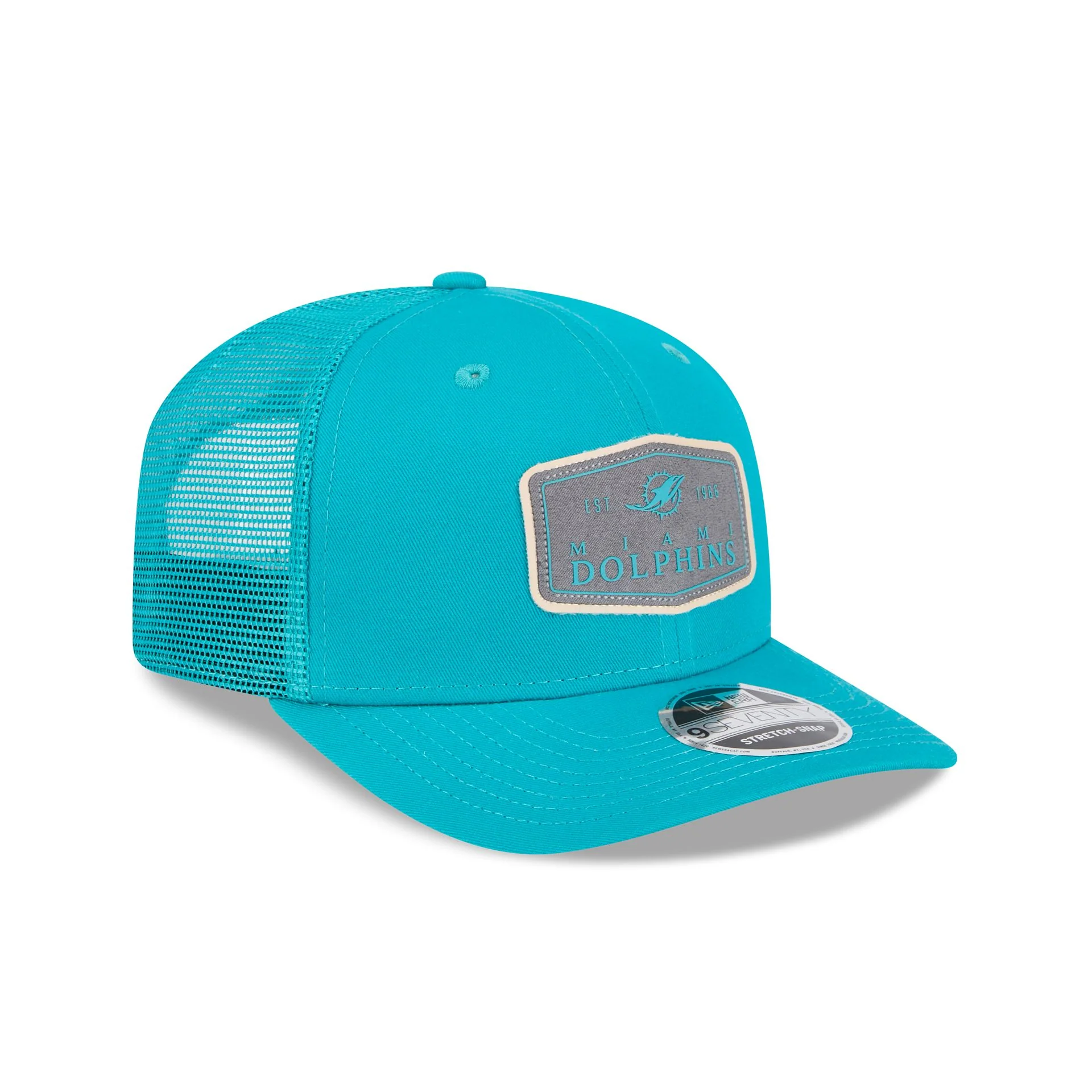 Miami Dolphins Labeled 9SEVENTY Stretch-Snap Hat