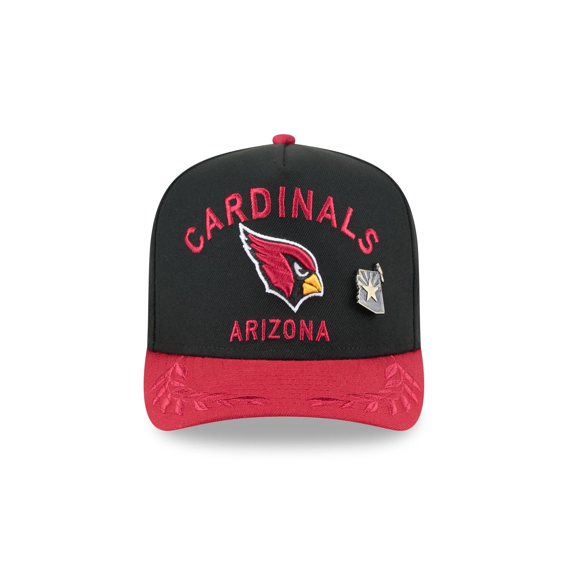 Arizona Cardinals 2025 Draft Black 59FIFTY A-Frame Fitted Hat