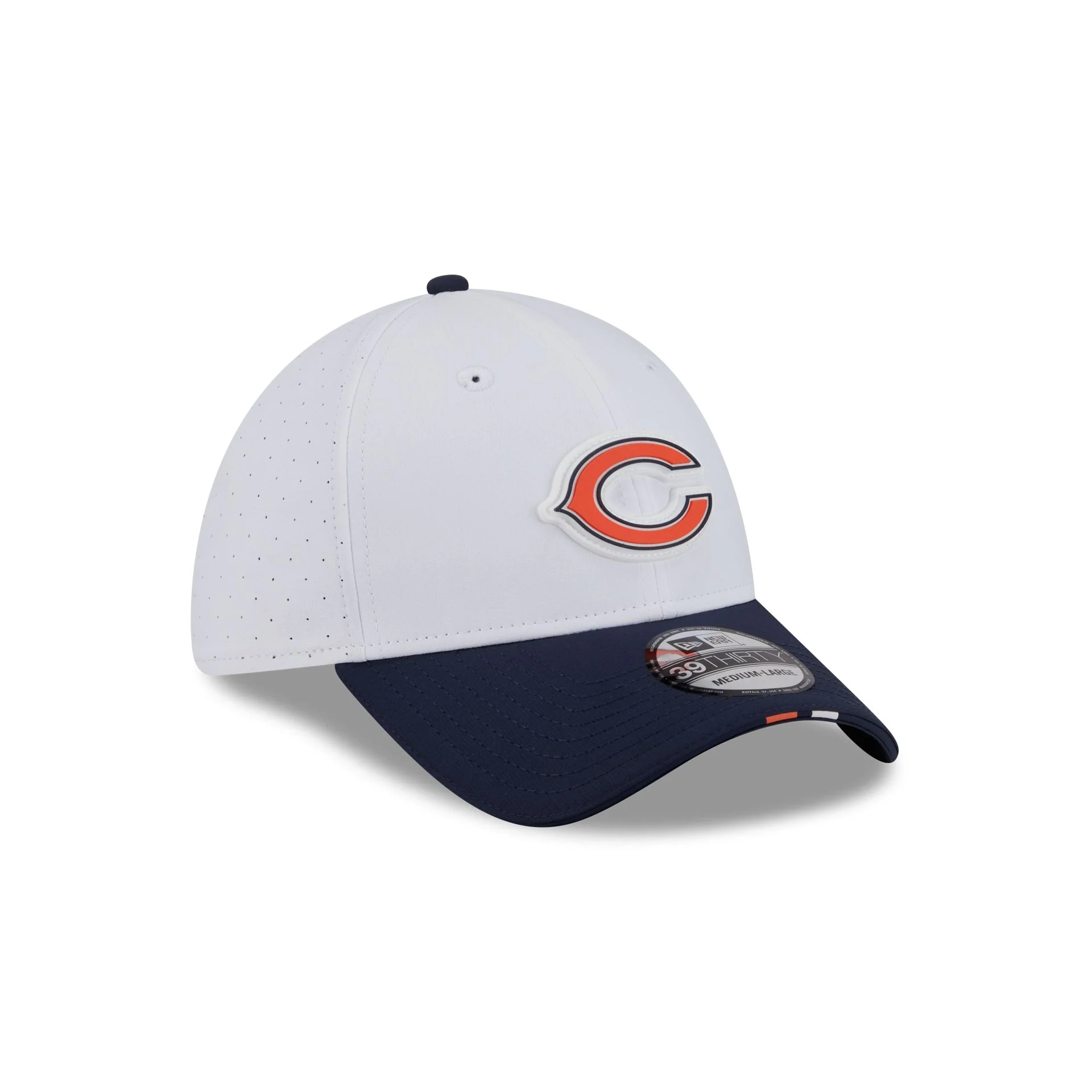 Chicago Bears 2025 Training 39THIRTY Stretch Fit Hat