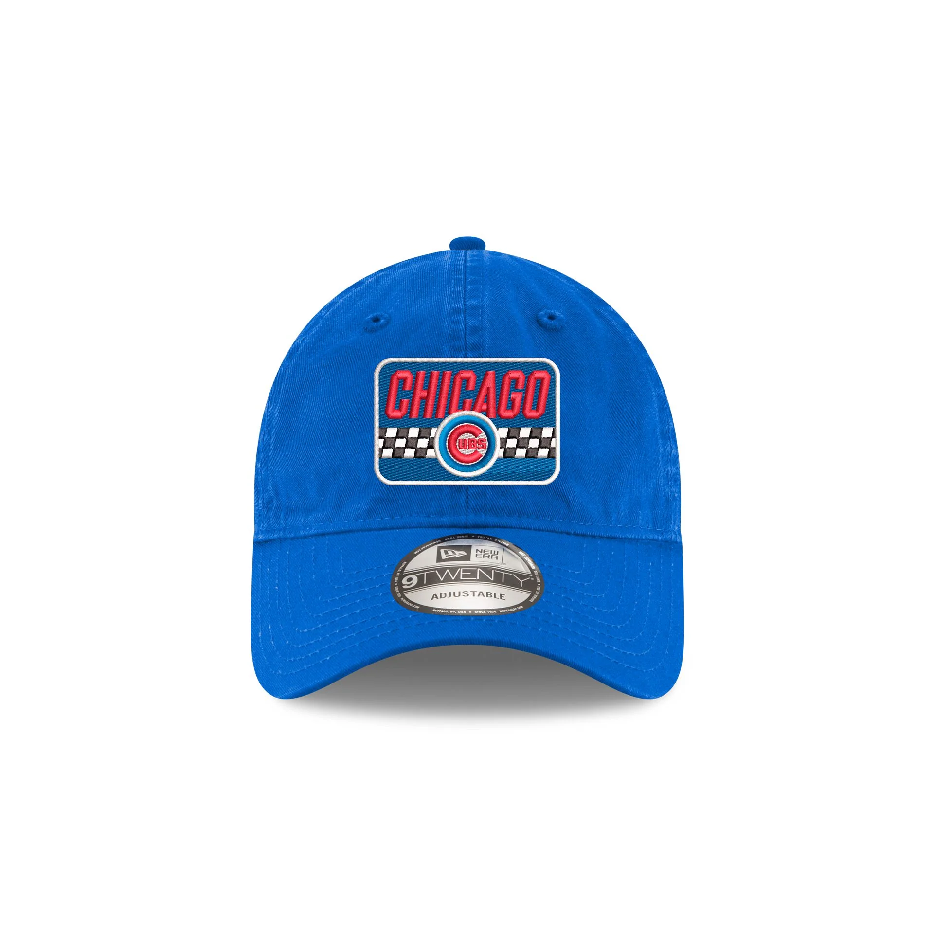 Chicago Cubs x NASCAR Chicago Street Race Blue 9TWENTY Adjustable Hat