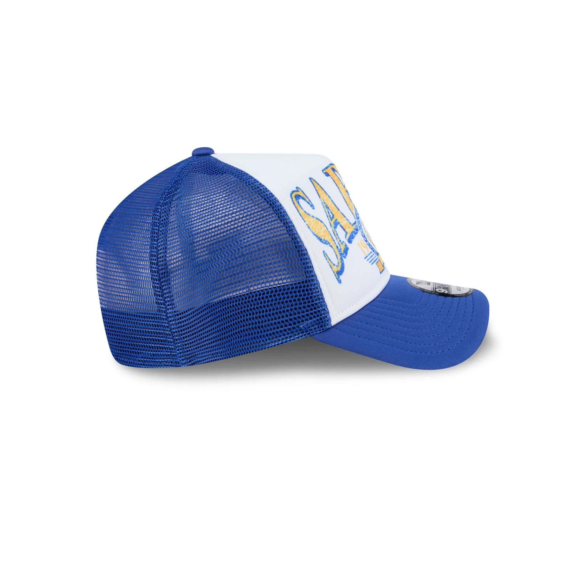 Buffalo Sabres Distressed 9FORTY A-Frame Trucker Hat