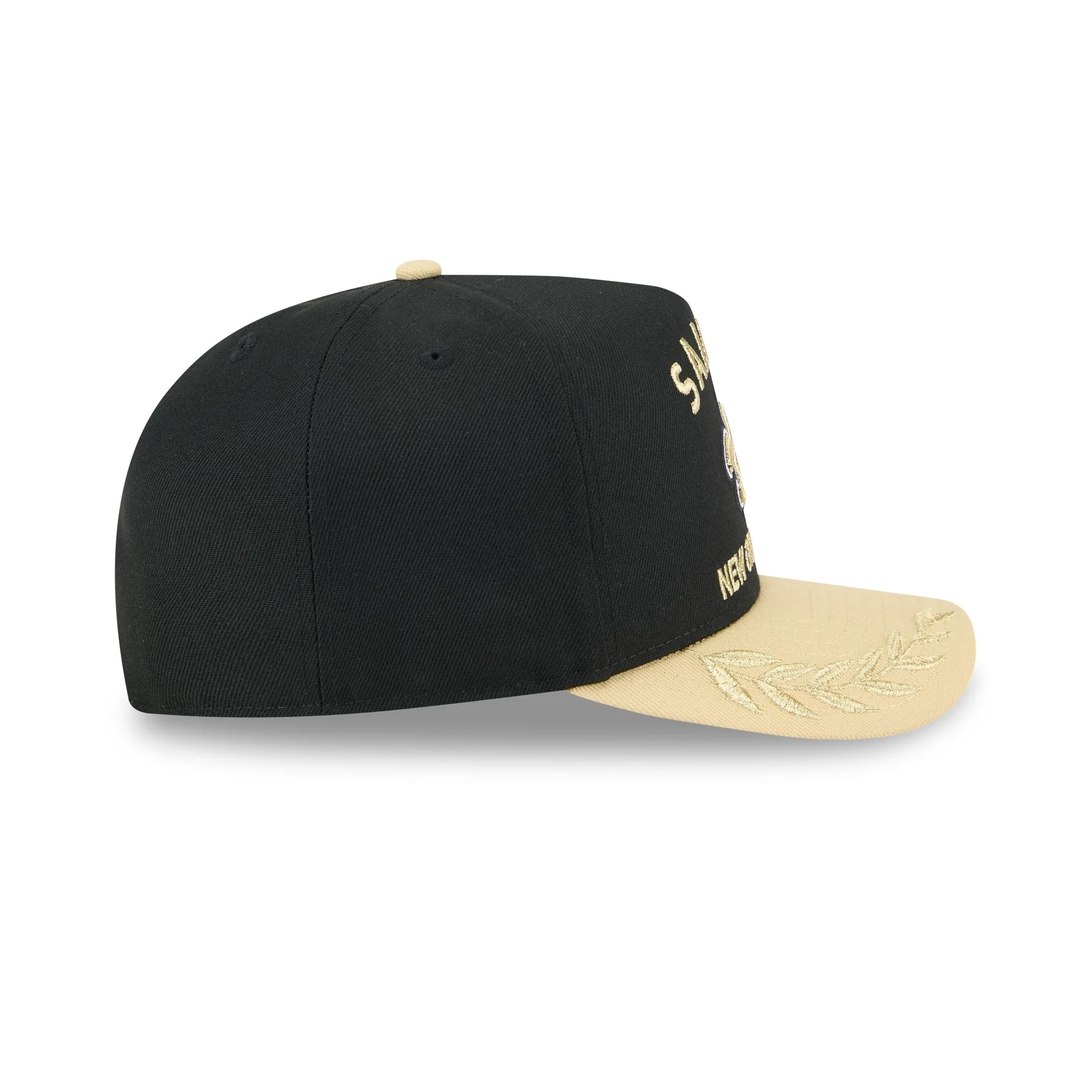 New Orleans Saints 2025 Draft Black 59FIFTY A-Frame Fitted Hat