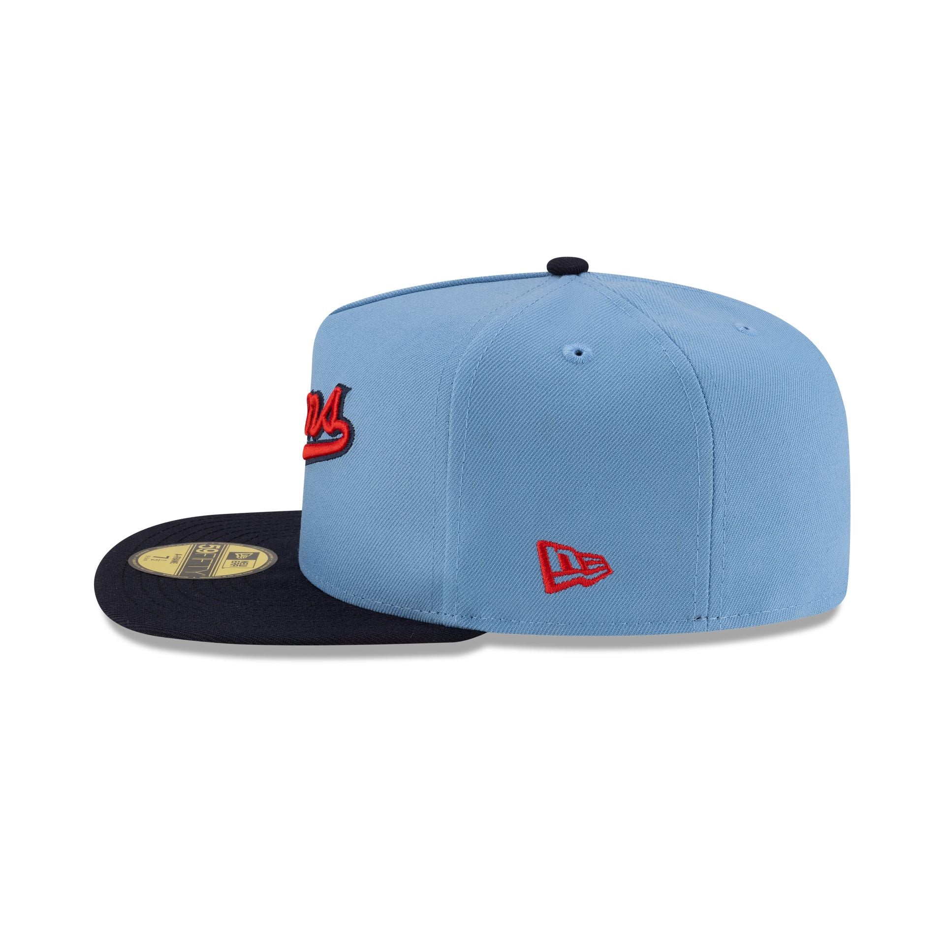 Just Caps Sky Blue Minnesota Twins 59FIFTY A-Frame Fitted Hat