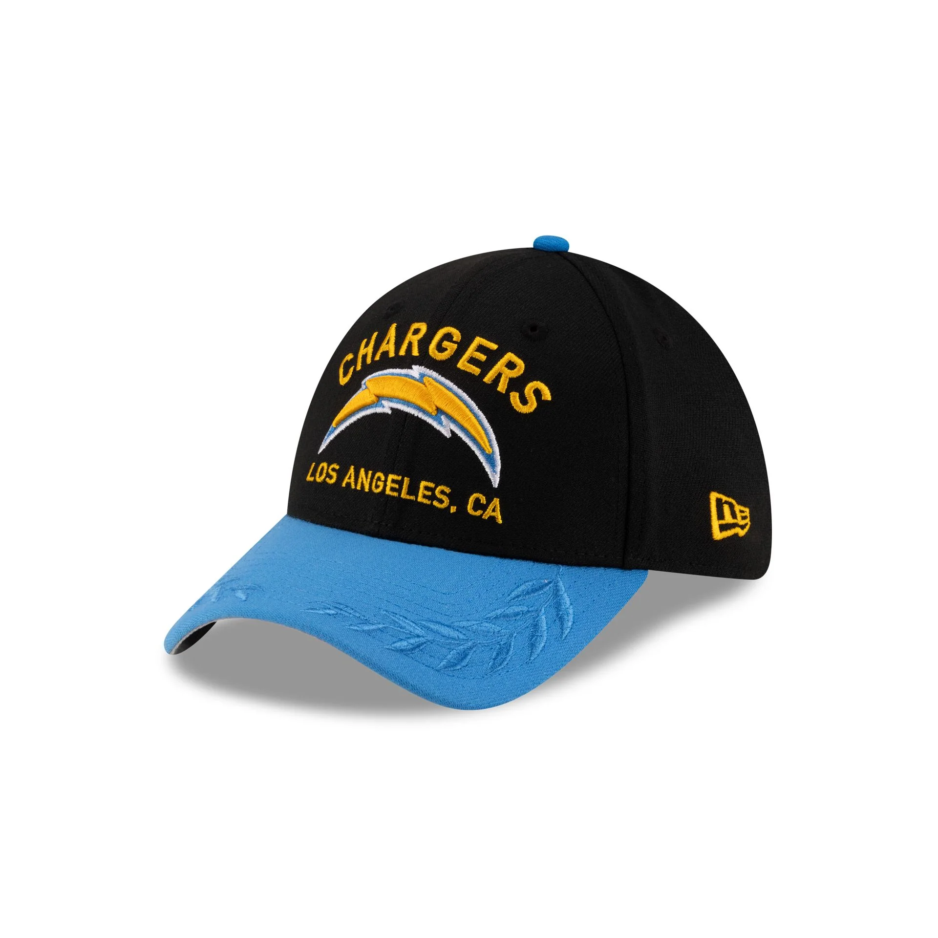 Los Angeles Chargers 2025 Draft 39THIRTY Stretch Fit Hat