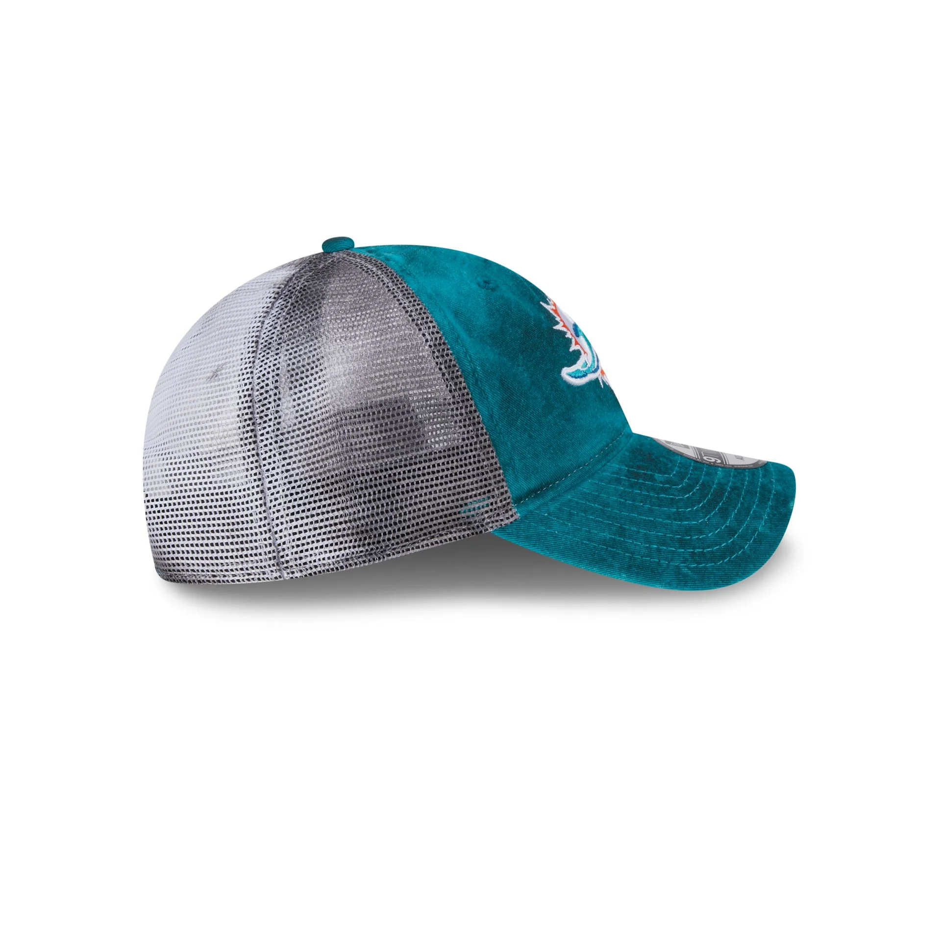 Miami Dolphins Slick 9TWENTY Trucker Hat