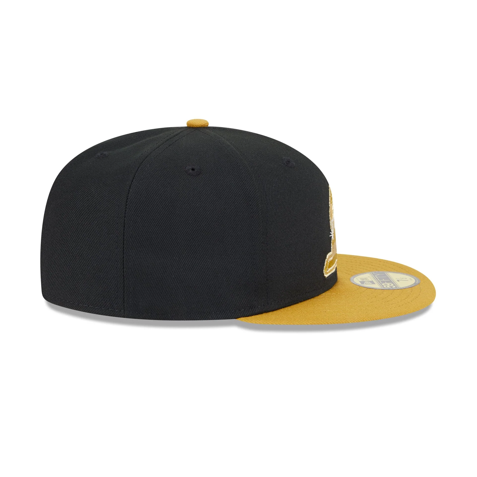Los Angeles Lakers Metallic Gold Logo 59FIFTY Fitted Hat