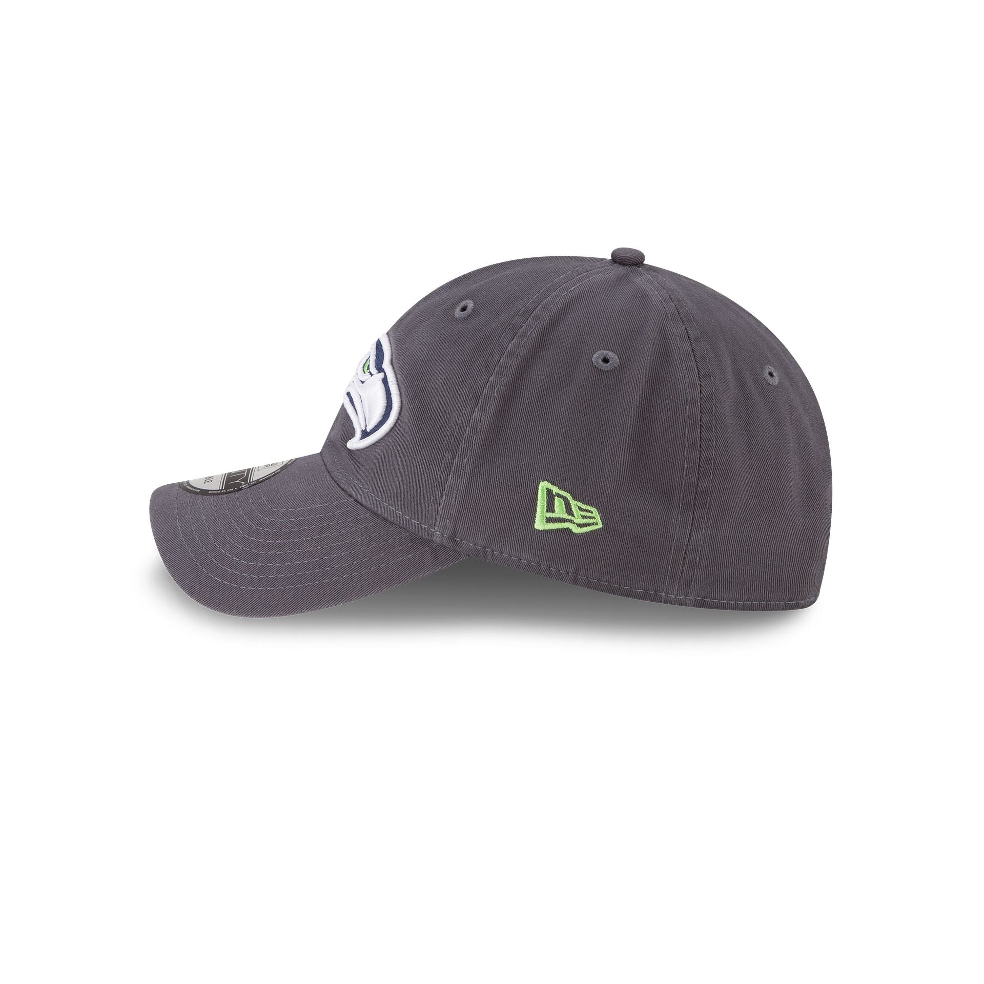 Seattle Seahawks NFL Core Classic Graphite 9TWENTY Adjustable Hat