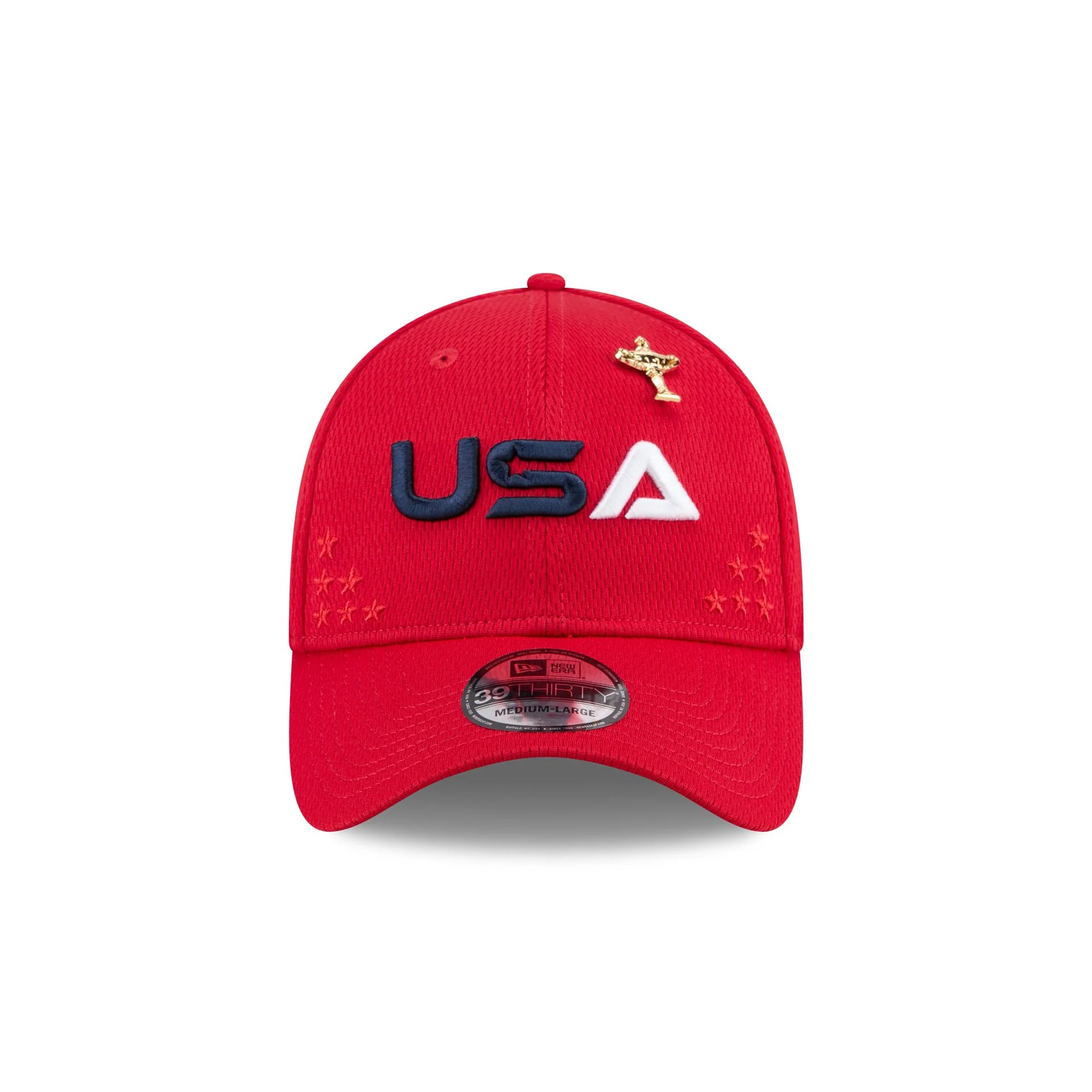 2025 Ryder Cup Team USA Red 39THIRTY Stretch Fit Hat