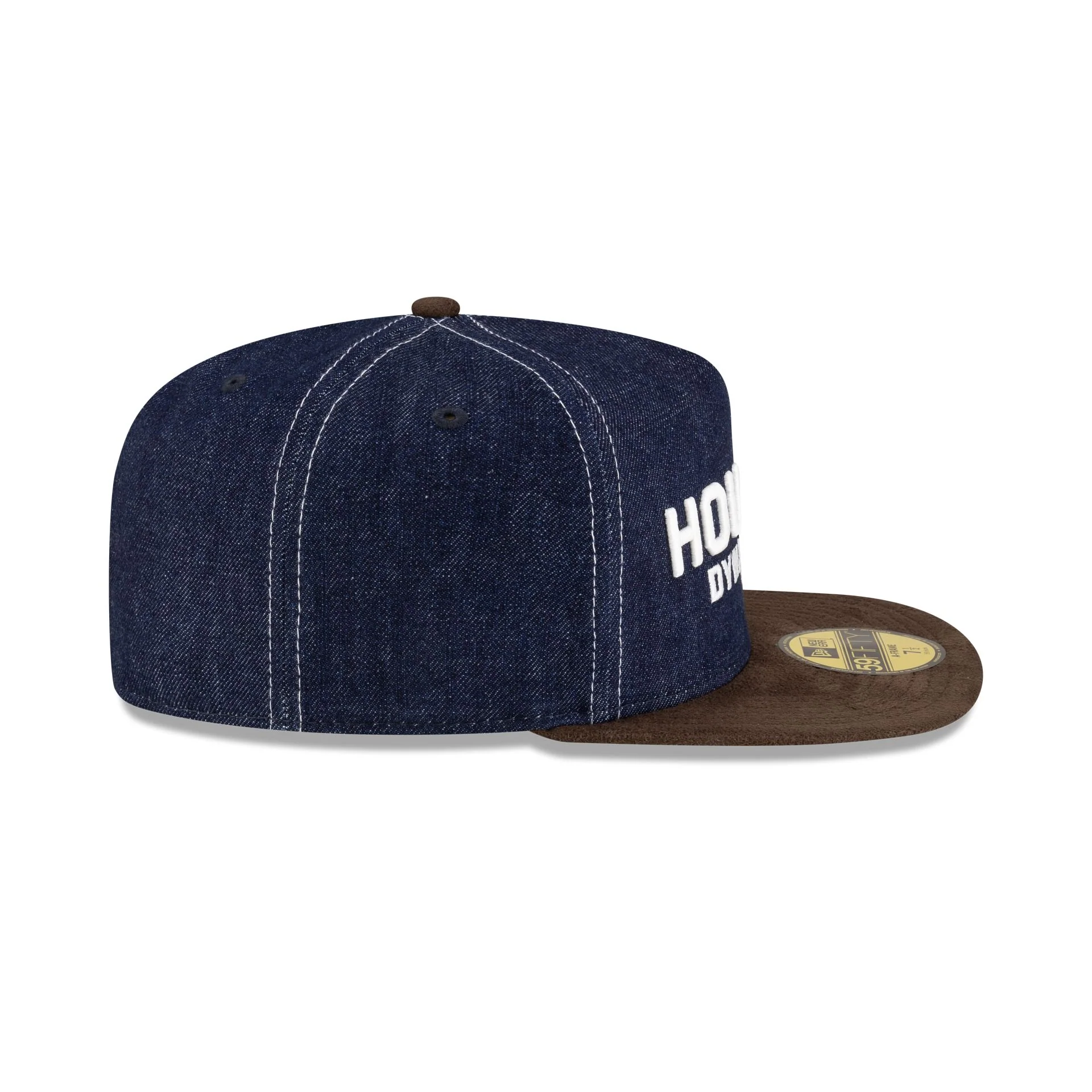 Houston Dynamo Houston Pack Denim 59FIFTY A-Frame Fitted Hat