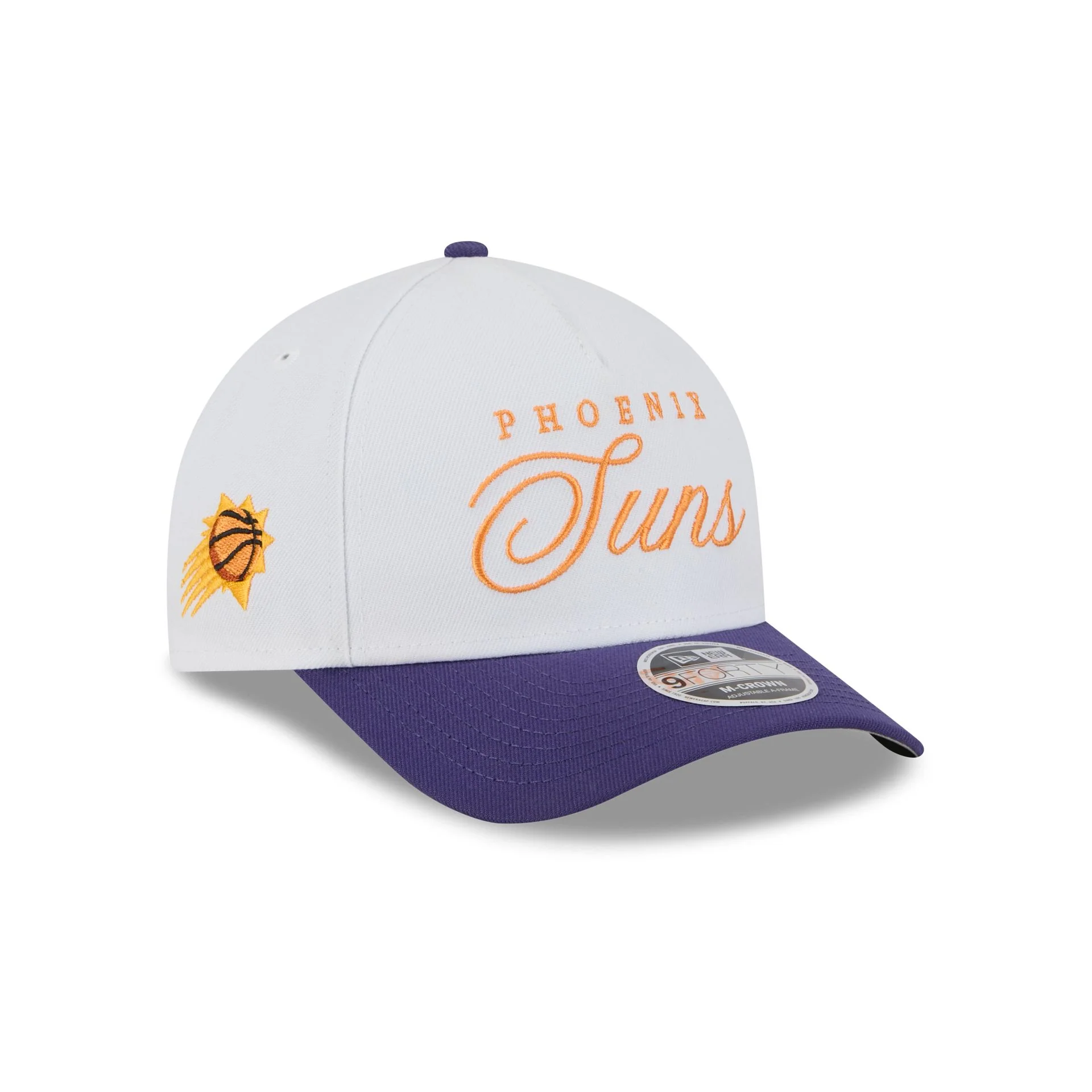 Phoenix Suns 2025 Draft 9FORTY M-Crown A-Frame Snapback Hat
