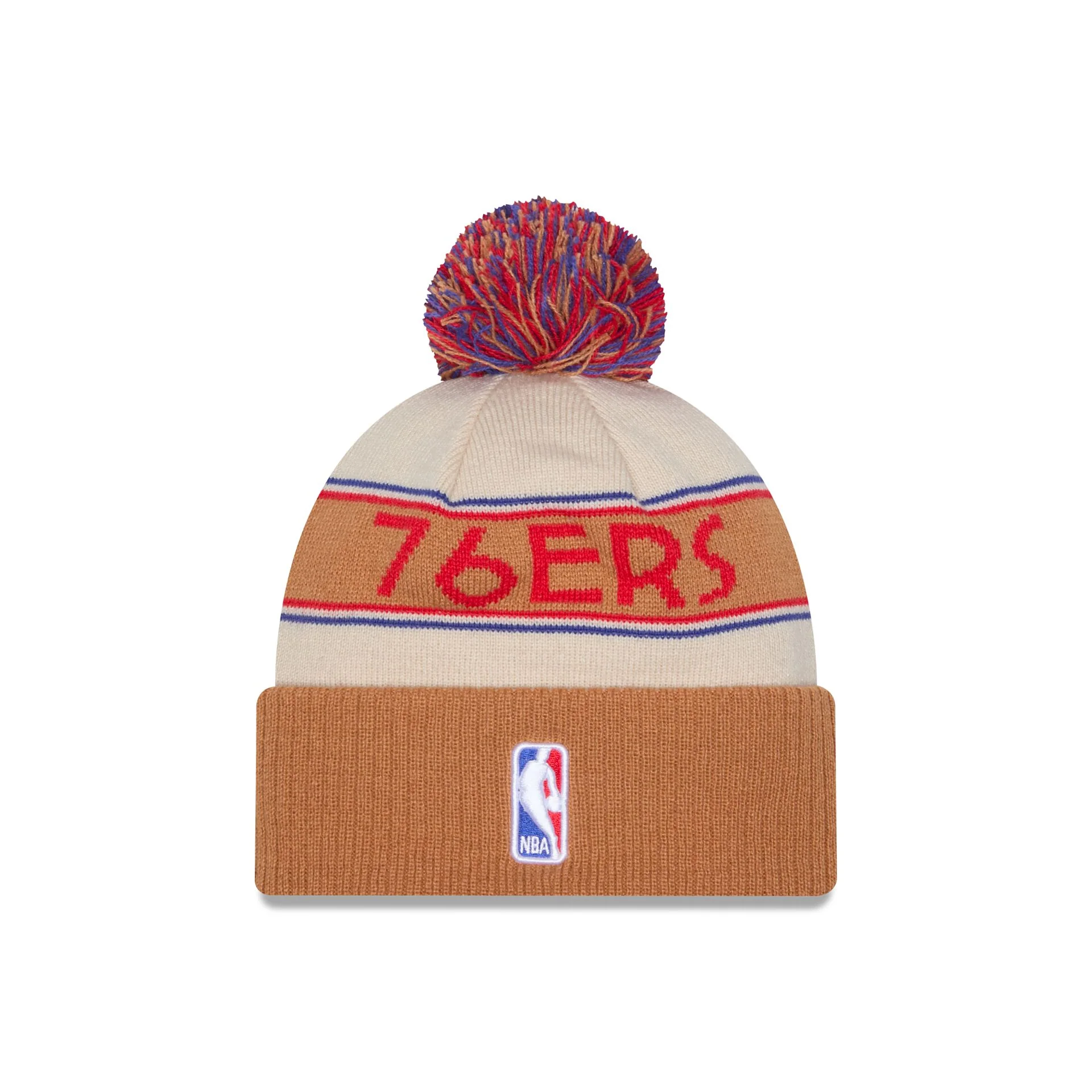 Philadelphia 76ers 2025 All-Star Game Fan Pack Pom Knit Hat