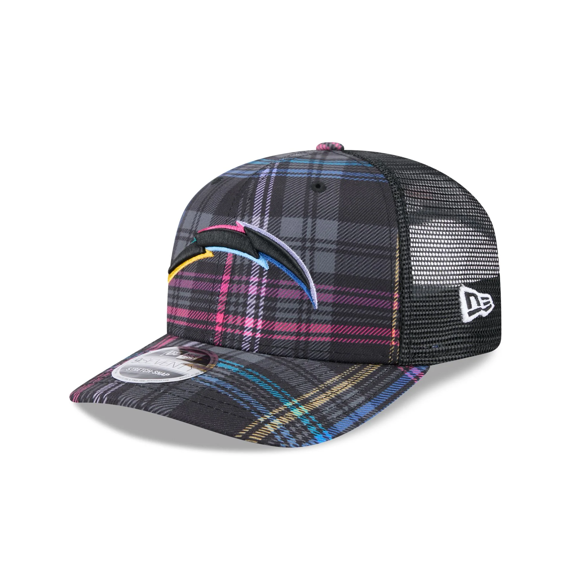 Los Angeles Chargers 2024 Crucial Catch 9SEVENTY Trucker Hat