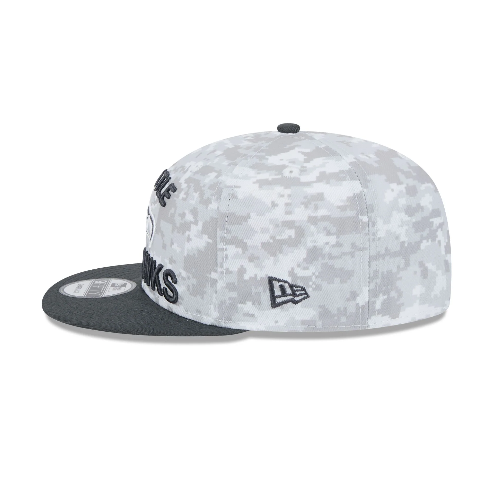 Seattle Seahawks 2024 Salute to Service 9FIFTY Snapback Hat
