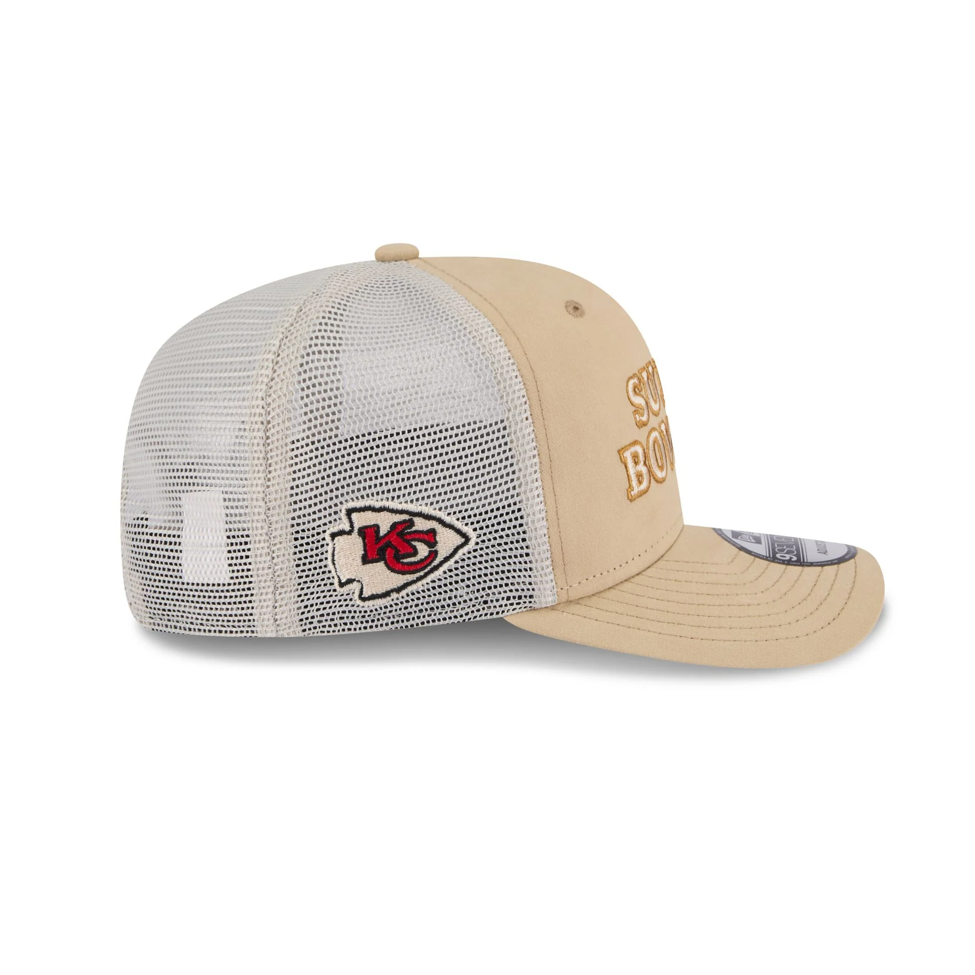Kansas City Chiefs Khaki Champions 9SEVENTY Stretch-Snap Hat
