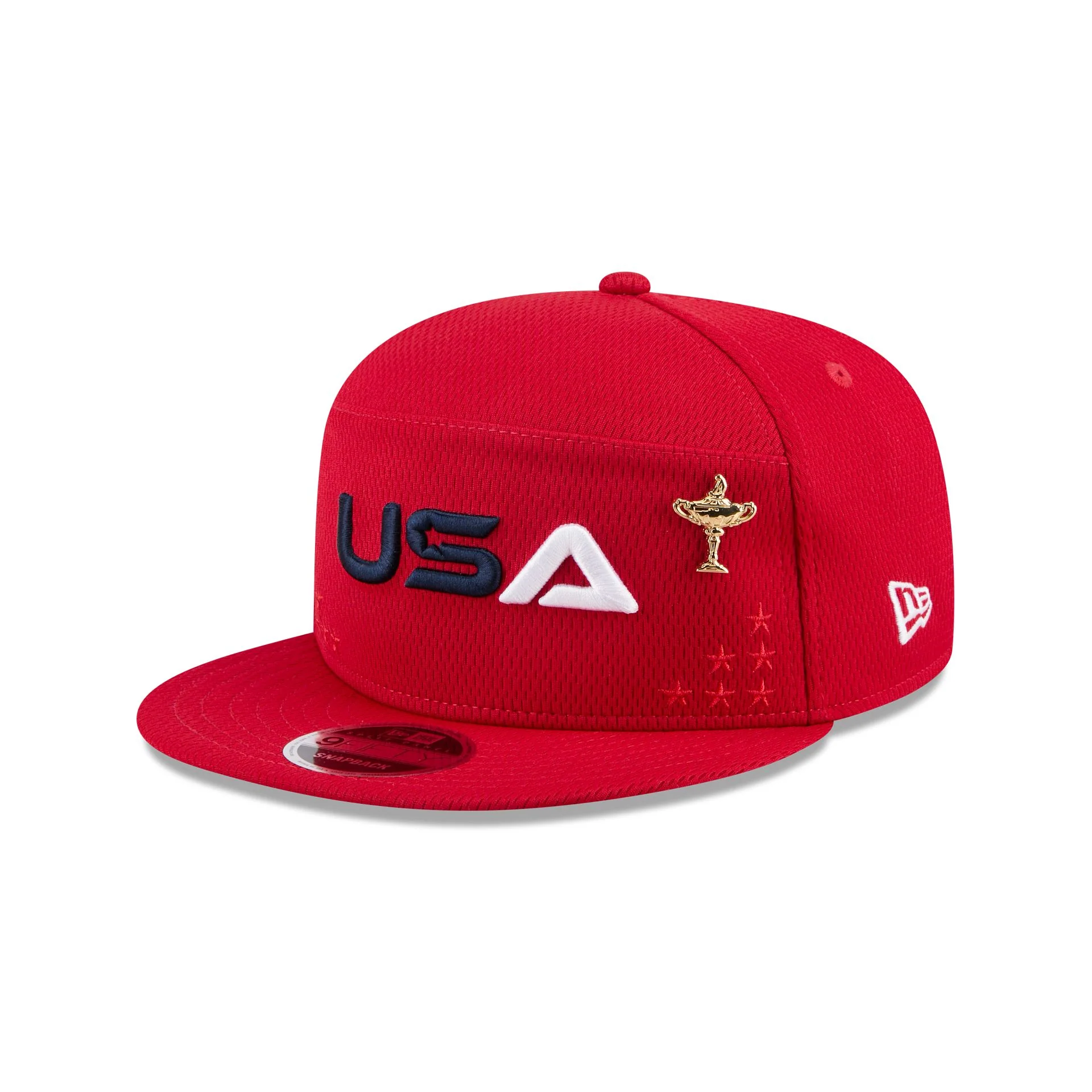 2025 Ryder Cup Team USA Red Split Panel 9FIFTY Snapback Hat