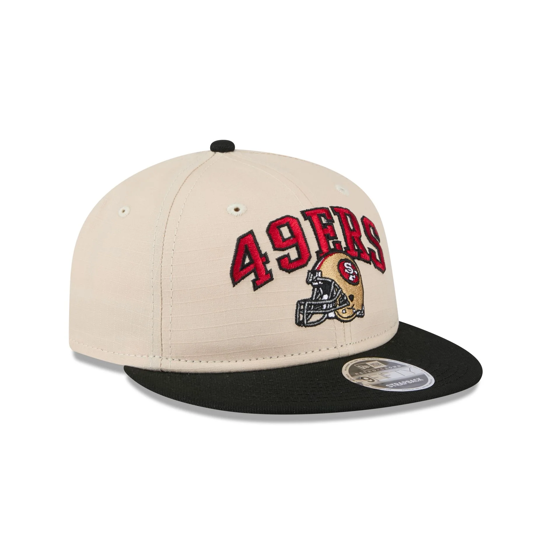 San Francisco 49ers Historic Helmet Retro Crown 9FIFTY Snapback Hat