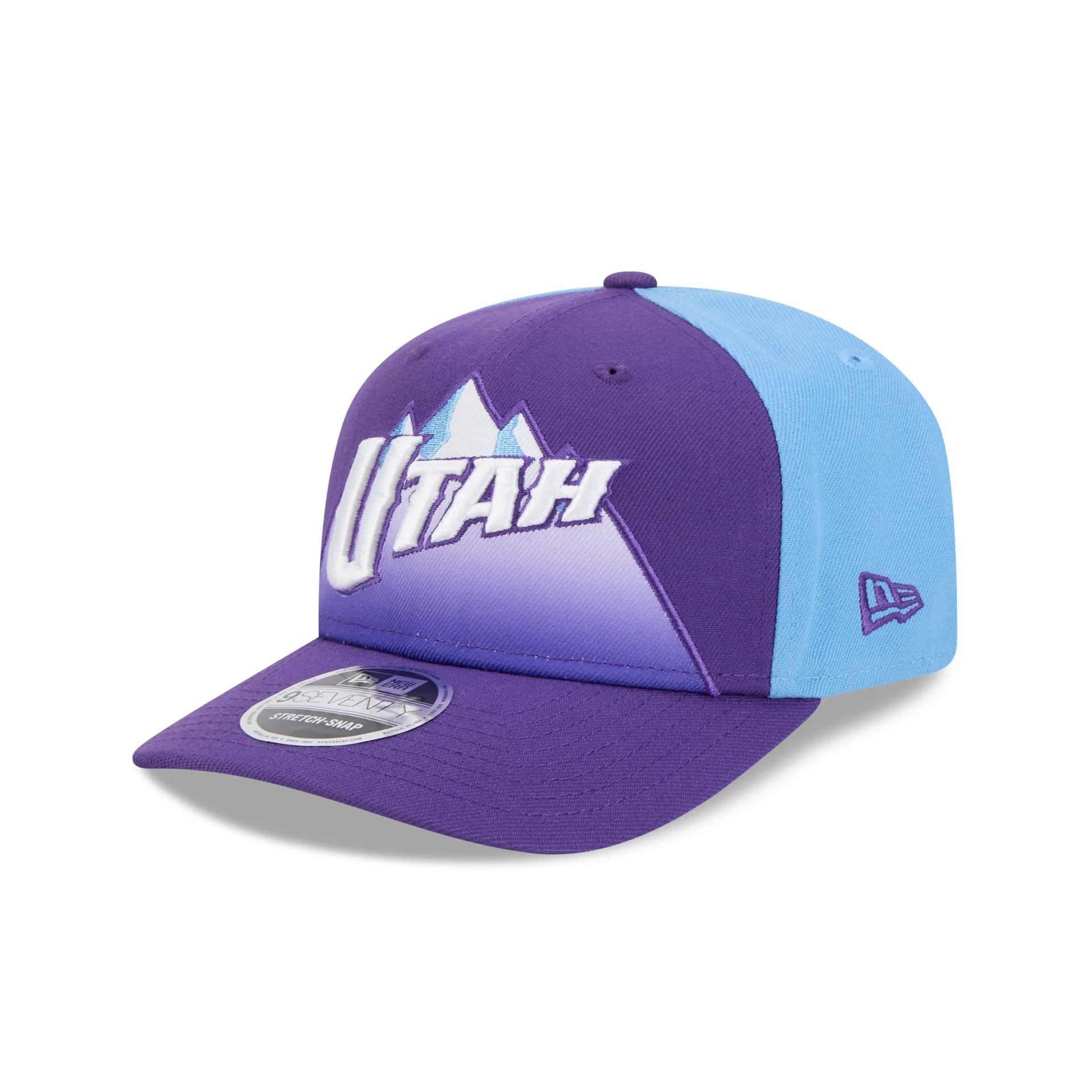 Utah Jazz 2024 City Edition 9SEVENTY Stretch-Snap Hat