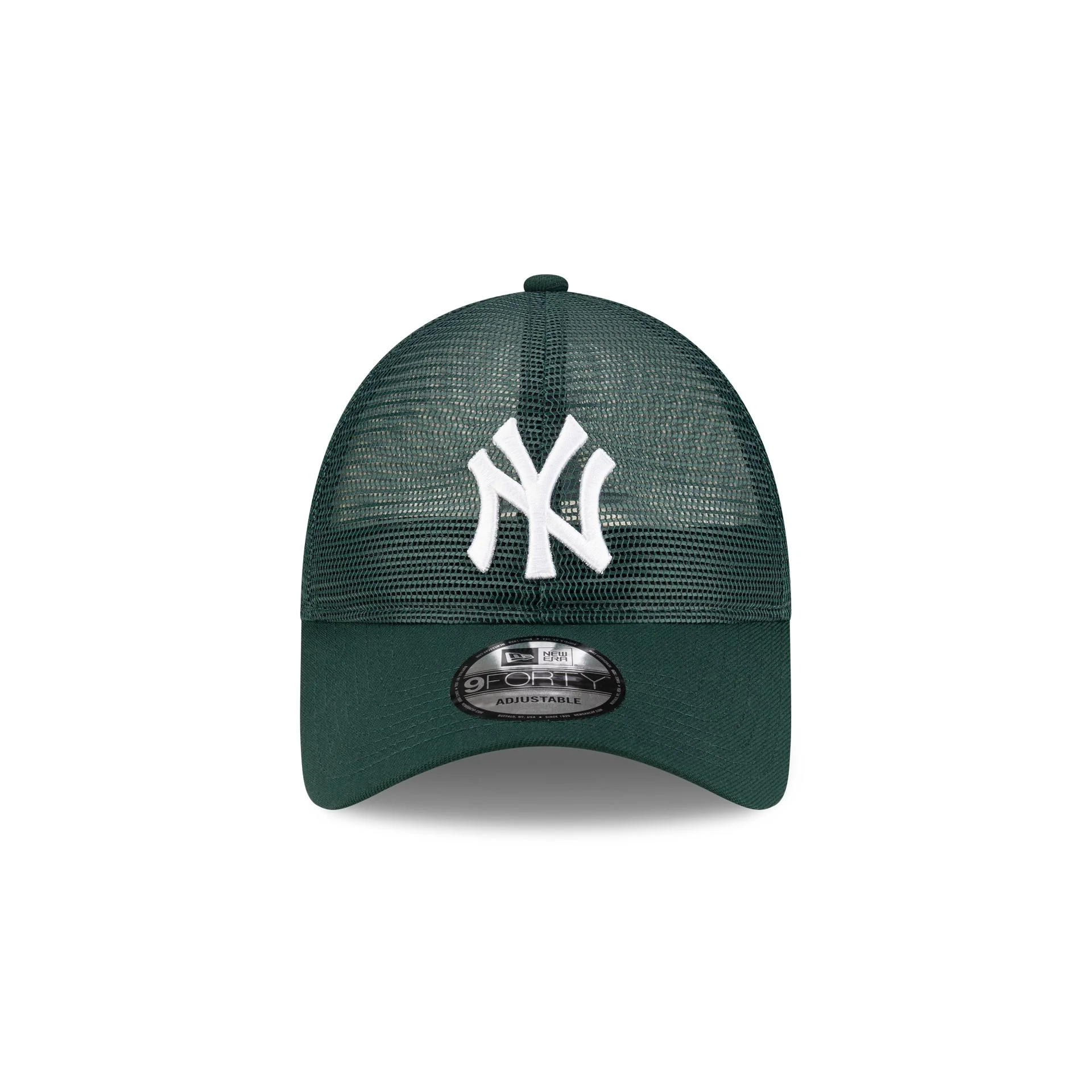 New York Yankees Dark Green Mesh 9FORTY Snapback Hat