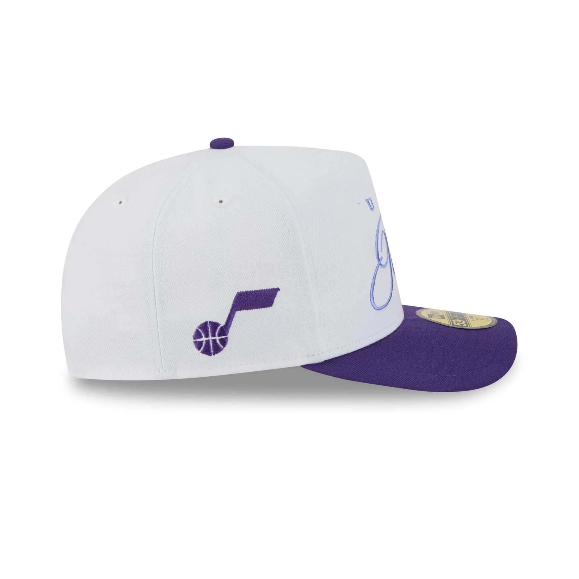 Utah Jazz 2025 Draft 59FIFTY A-Frame Fitted Hat
