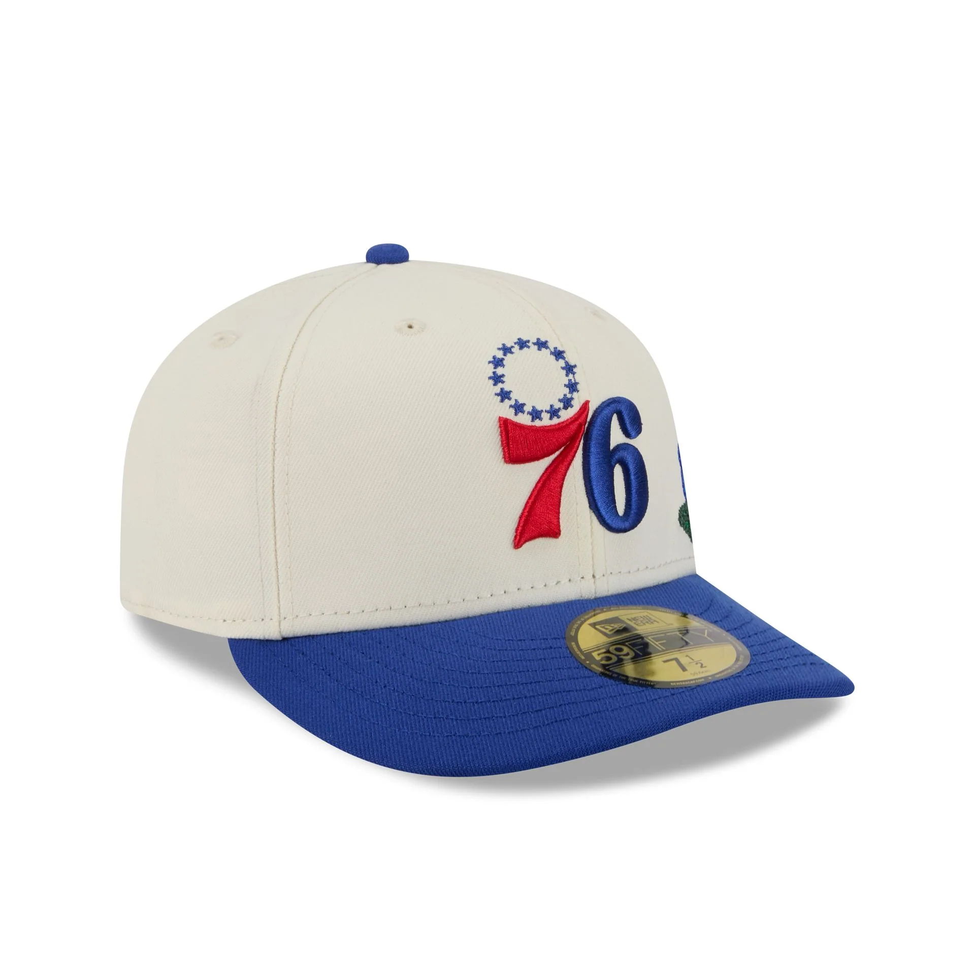Philadelphia 76ers Tonal Florals White 59FIFTY Fitted Hat