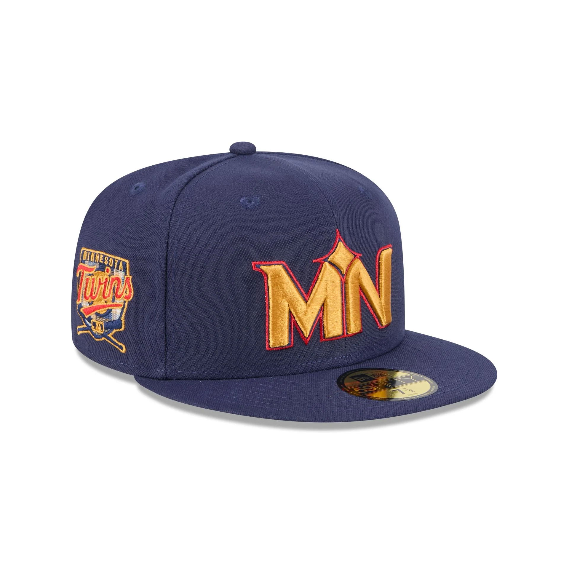 Minnesota Twins Blue Tartan 59FIFTY Fitted Hat