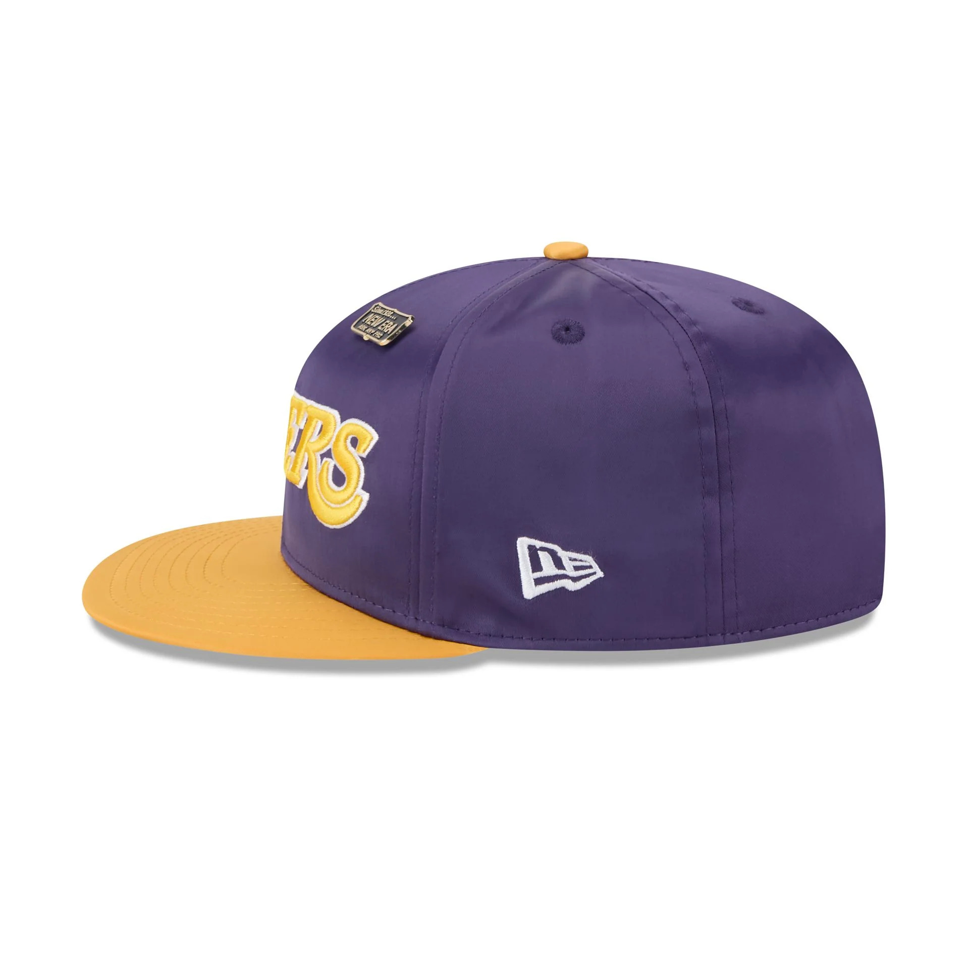 Los Angeles Lakers Satin Pin 9FIFTY Snapback Hat