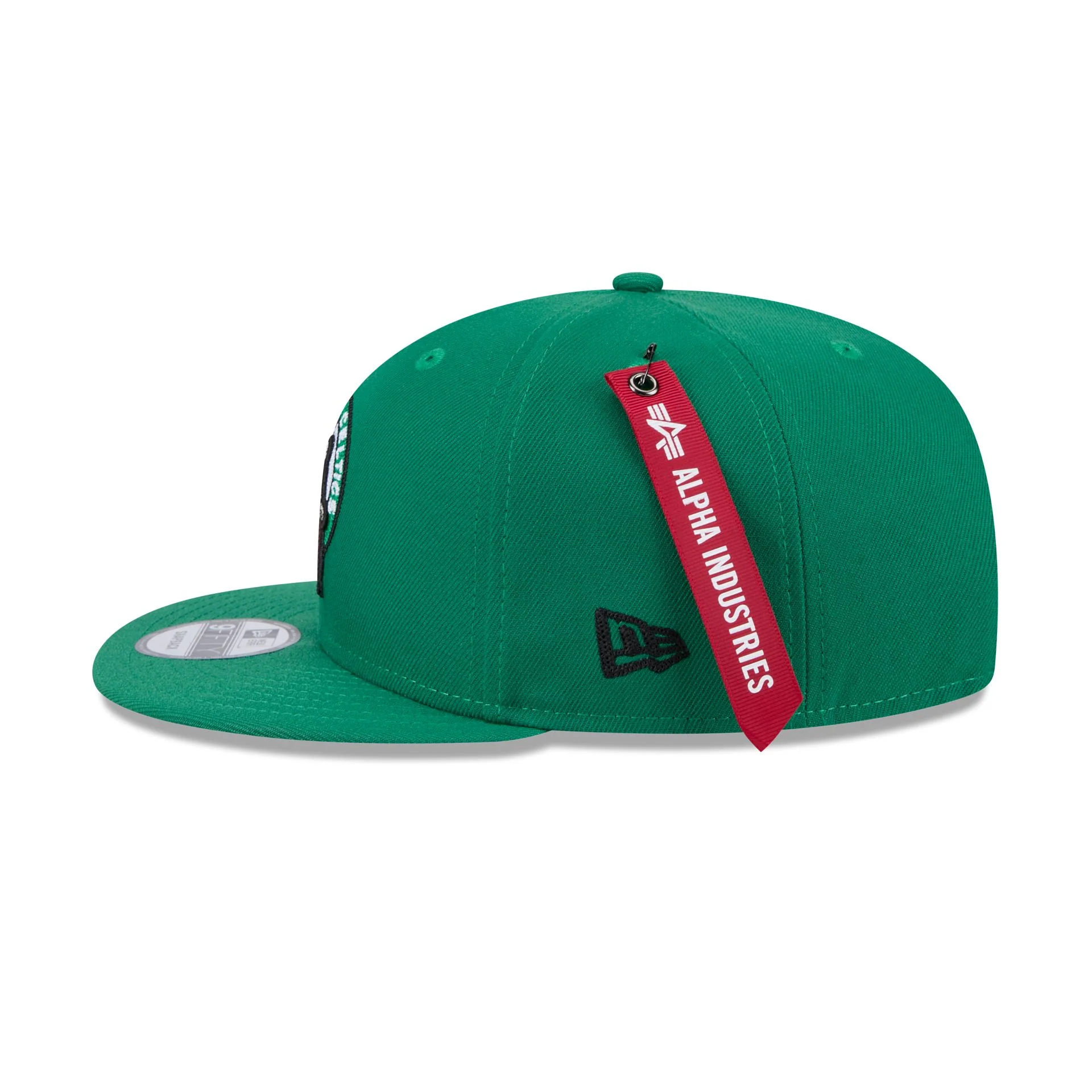 Alpha Industries x Boston Celtics Green 9FIFTY Snapback Hat