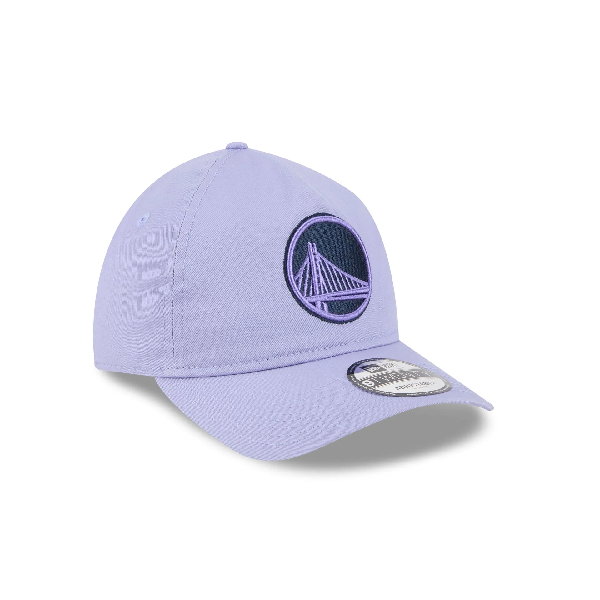 Golden State Warriors Lavender 9TWENTY A-Frame Adjustable Hat