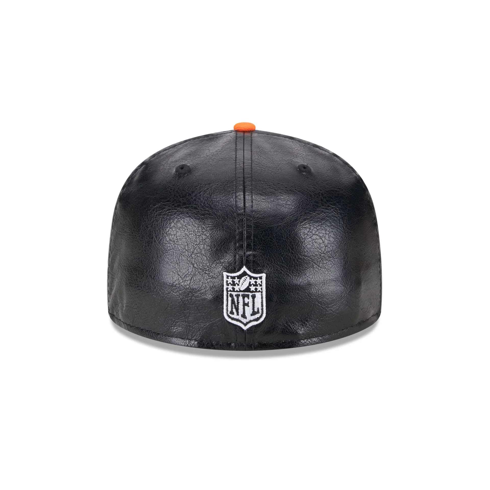 Denver Broncos Faux Leather Crown 59FIFTY Fitted Hat