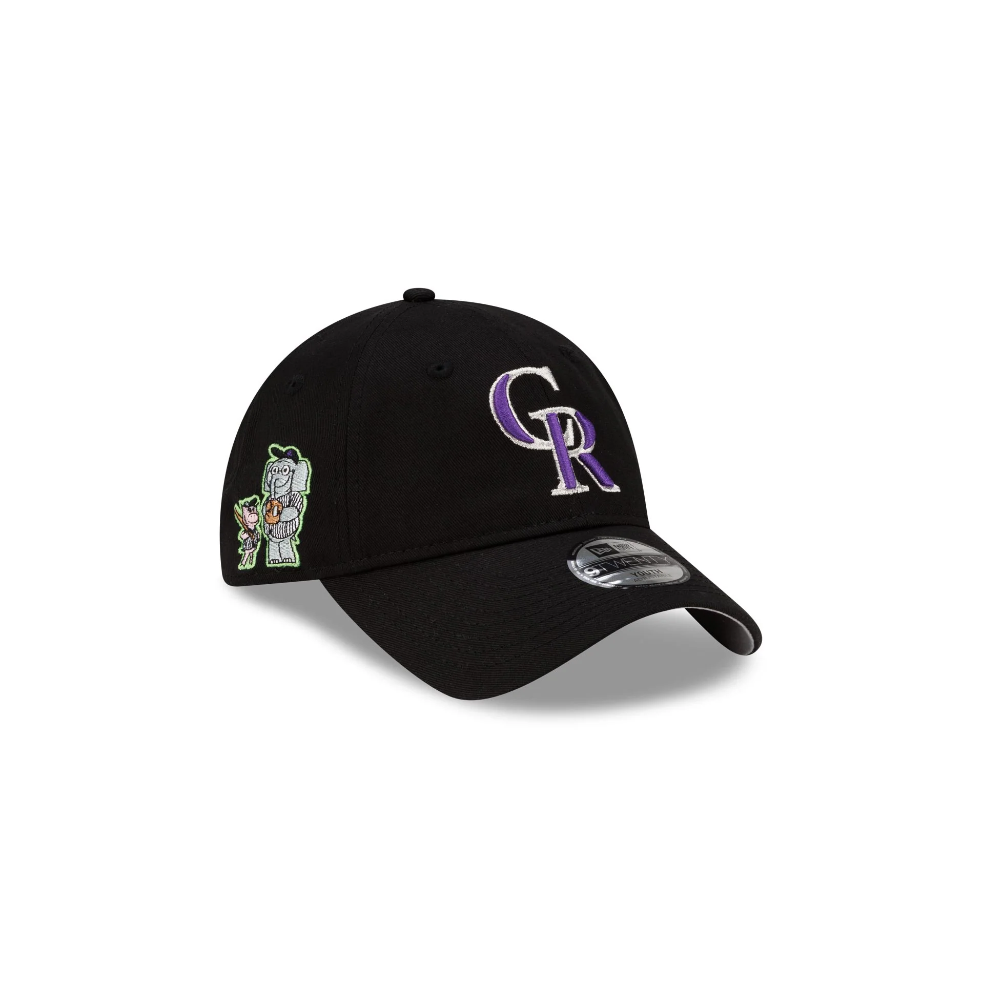 Hidden Pigeon x Colorado Rockies Youth 9TWENTY Adjustable Hat