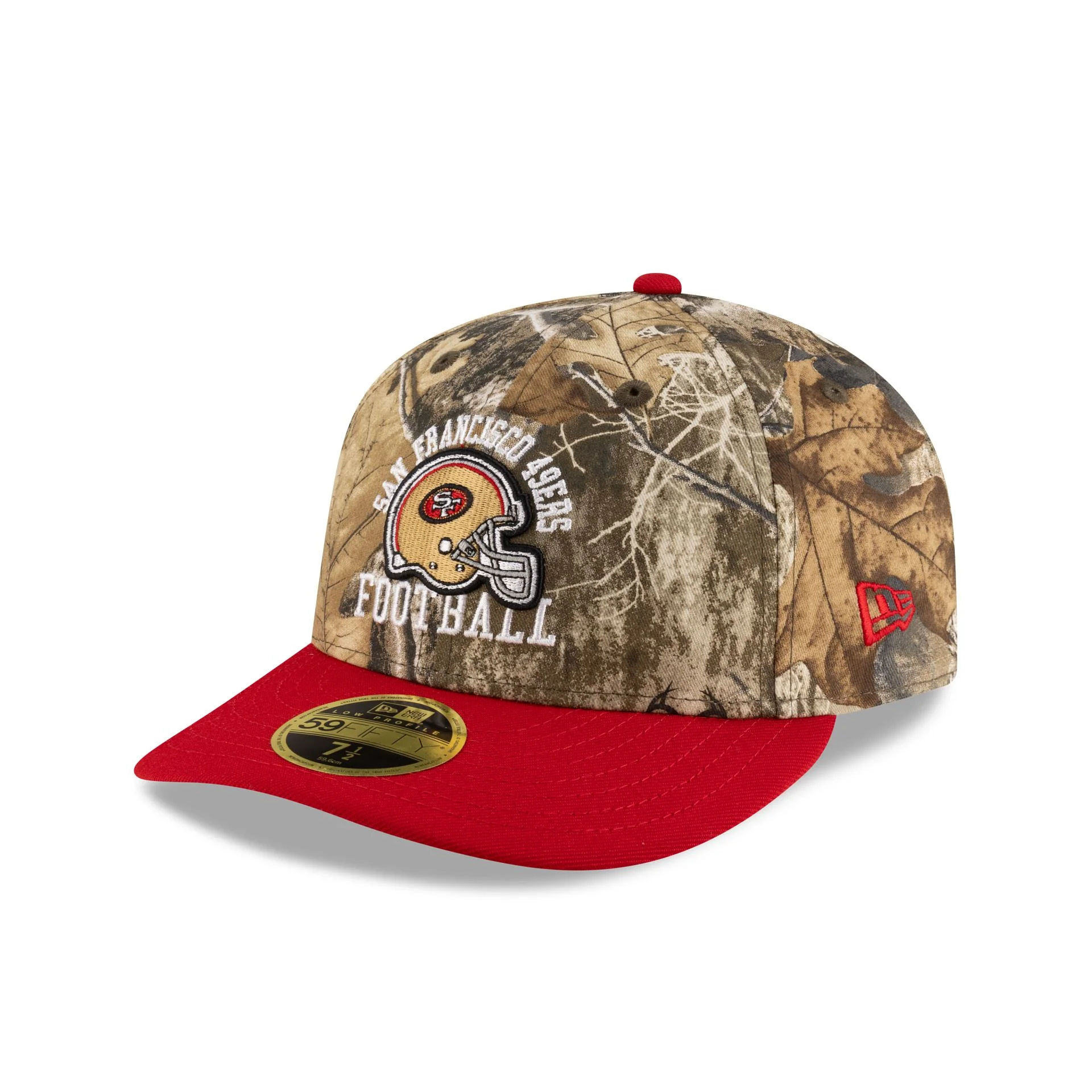 Just Caps Realtree San Francisco 49ers Low Profile 59FIFTY Fitted Hat