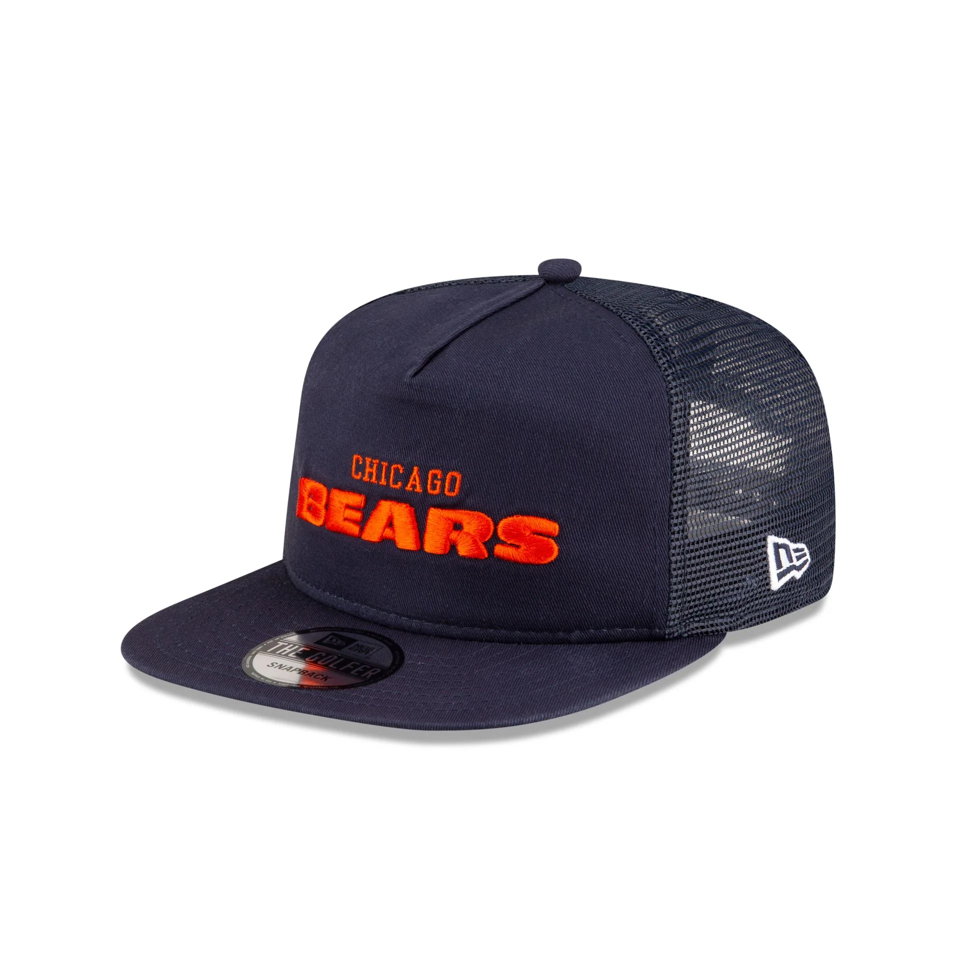 Chicago Bears Washed Script Golfer Snapback