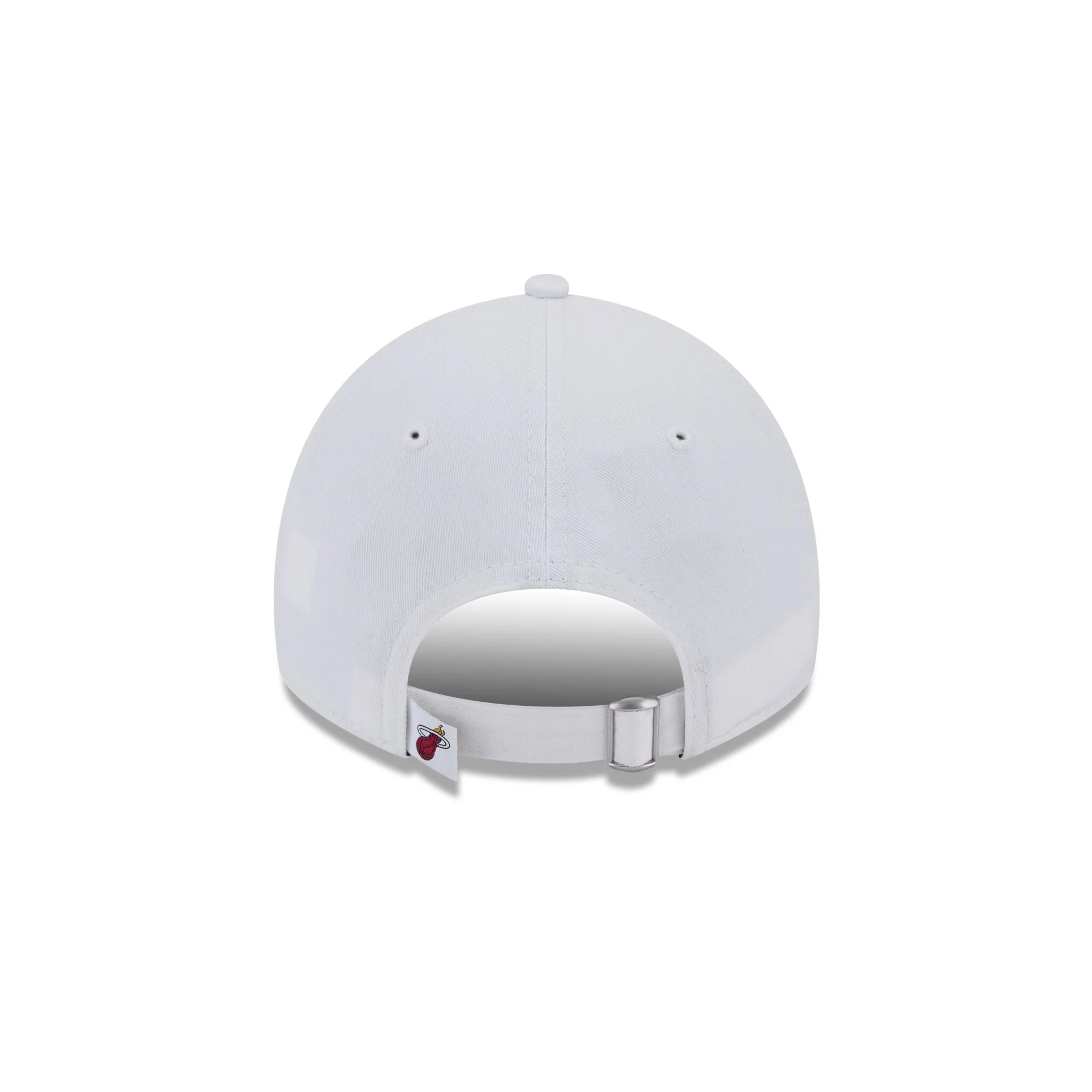 Miami Heat White 9TWENTY Adjustable Hat