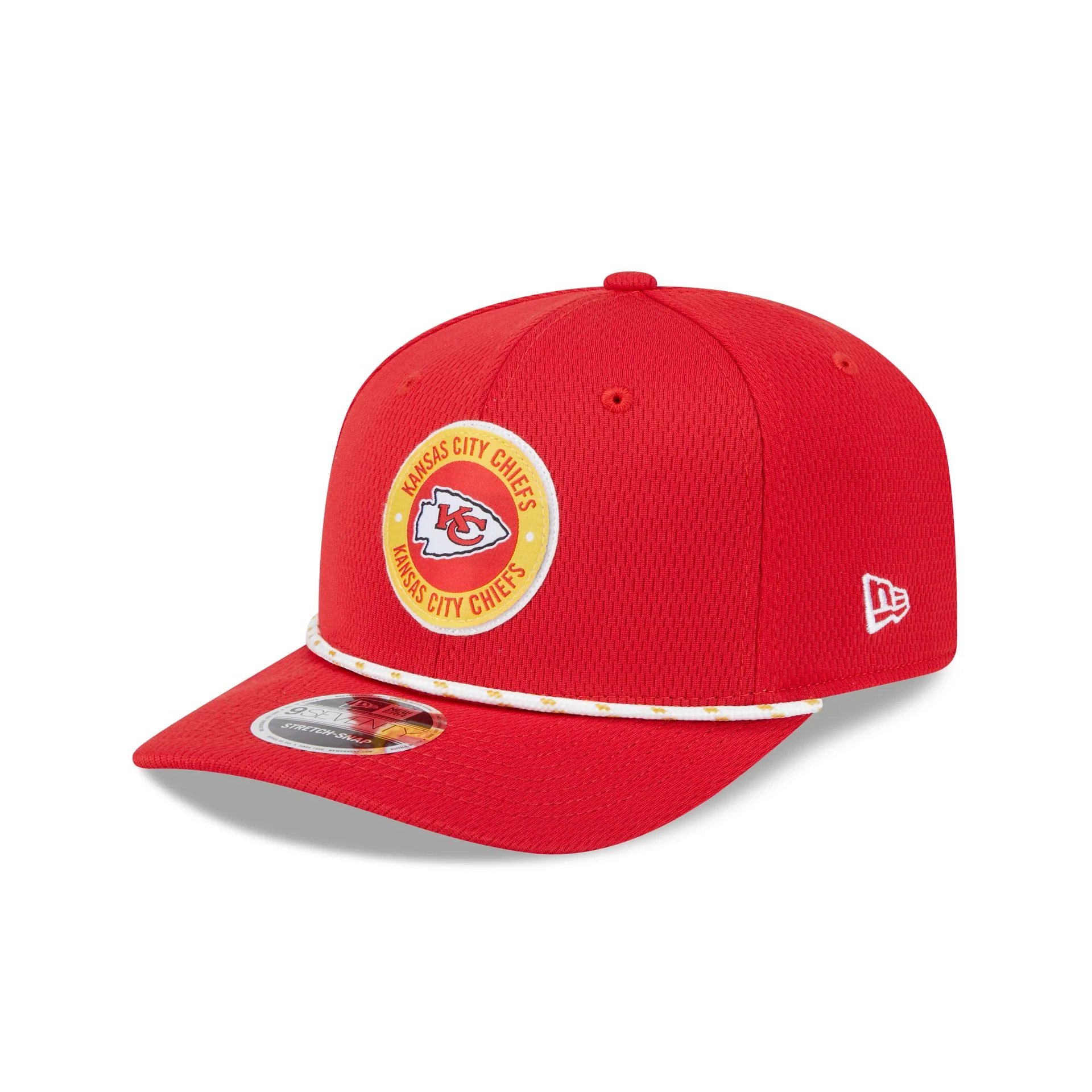 Kansas City Chiefs 2024 Sideline 9SEVENTY Stretch-Snap Hat