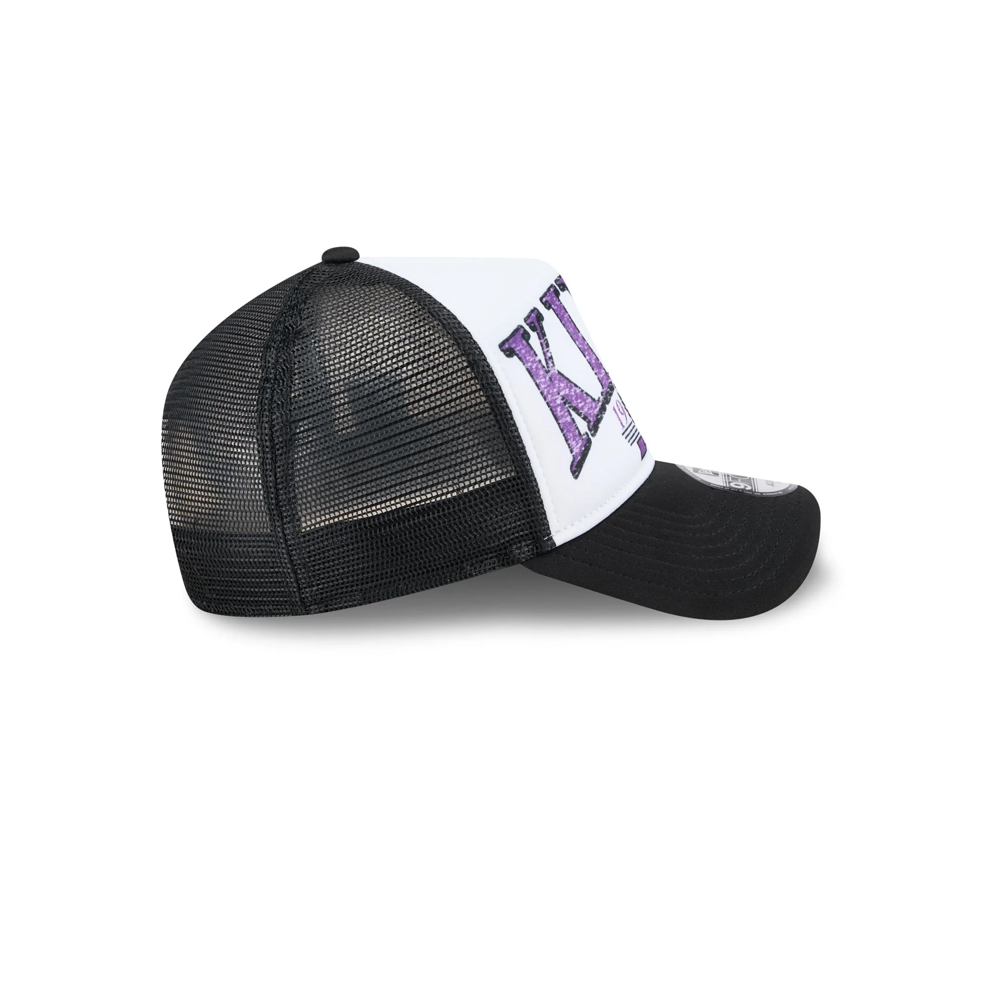 Sacramento Kings Distressed 9FORTY A-Frame Trucker Hat