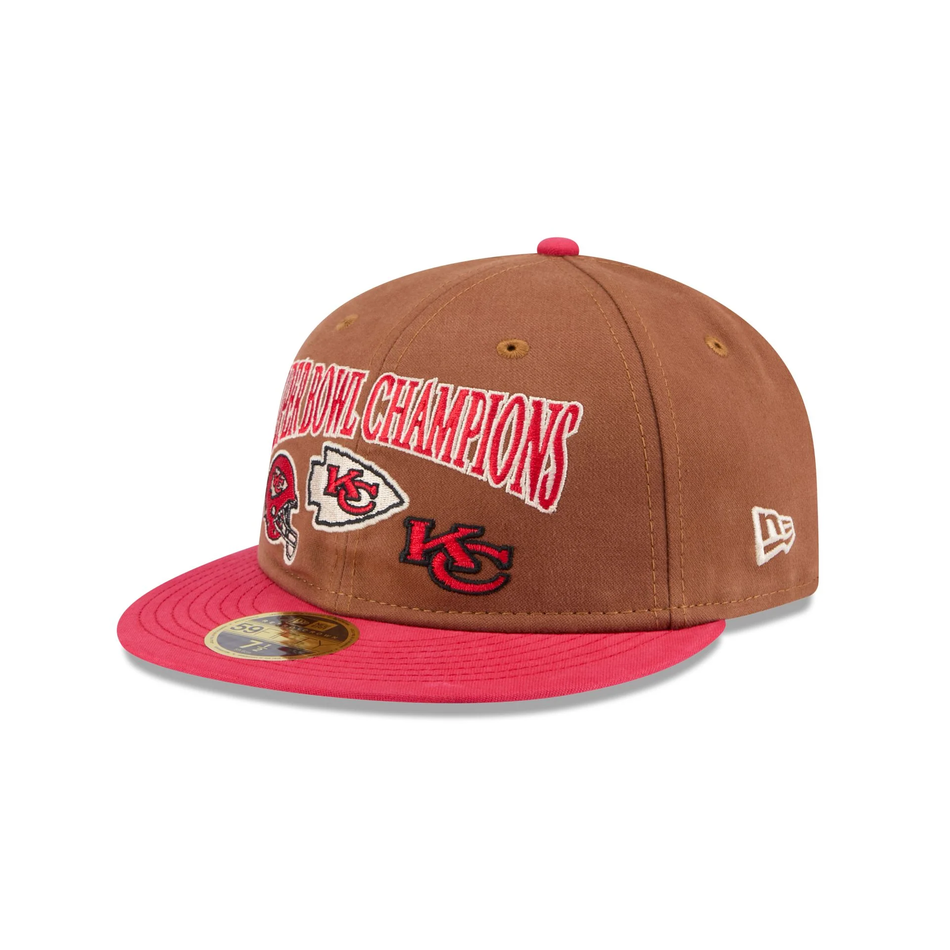 Kansas City Chiefs Champions Retro Crown 59FIFTY Fitted Hat