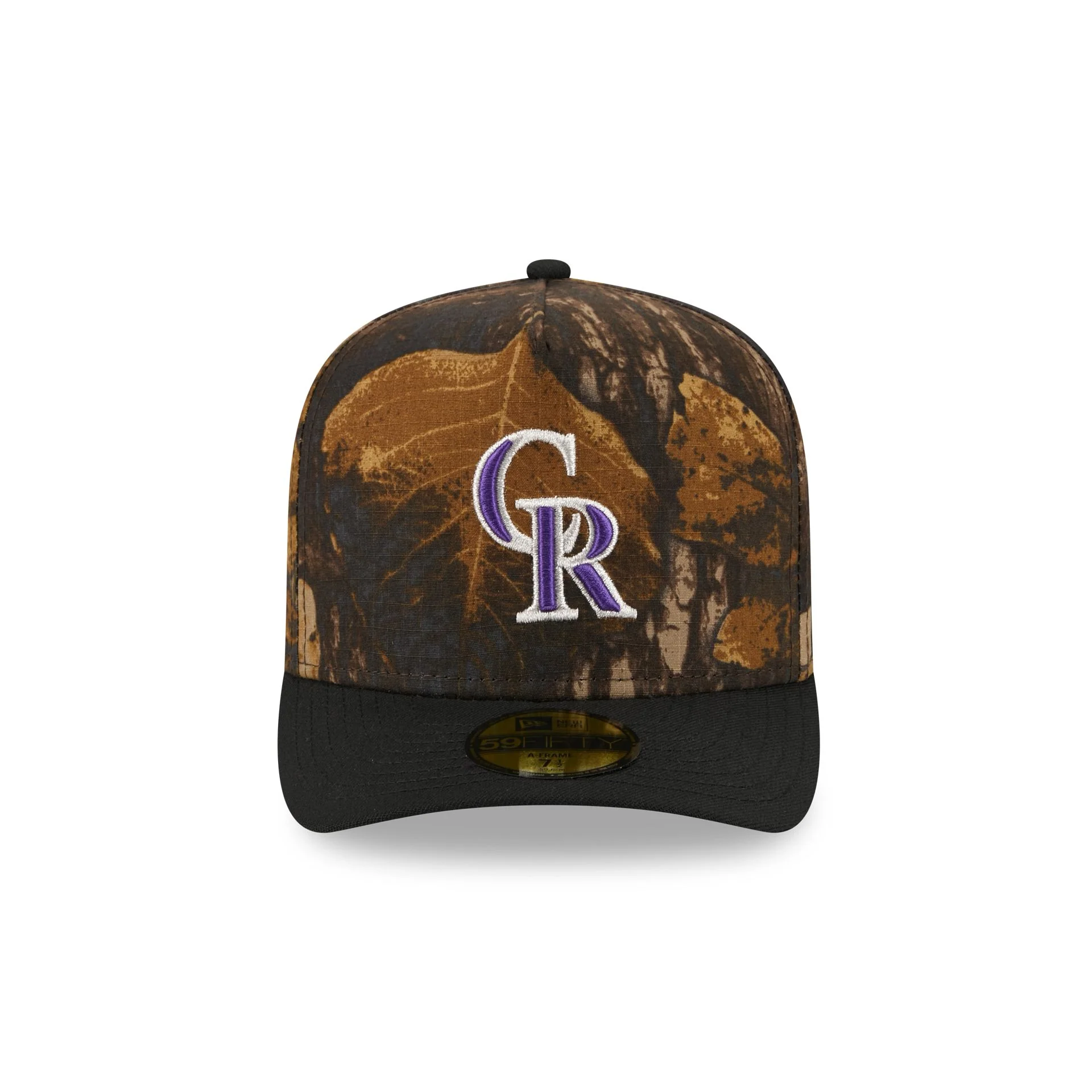 Colorado Rockies Ripstop Camo 59FIFTY A-Frame Fitted Hat