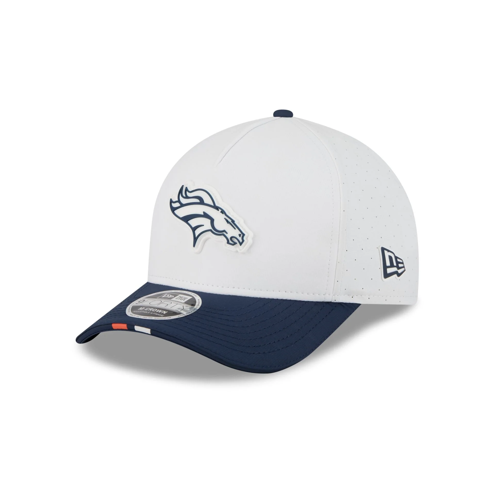 Denver Broncos 2025 Training 9FORTY M-Crown A-Frame Snapback Hat