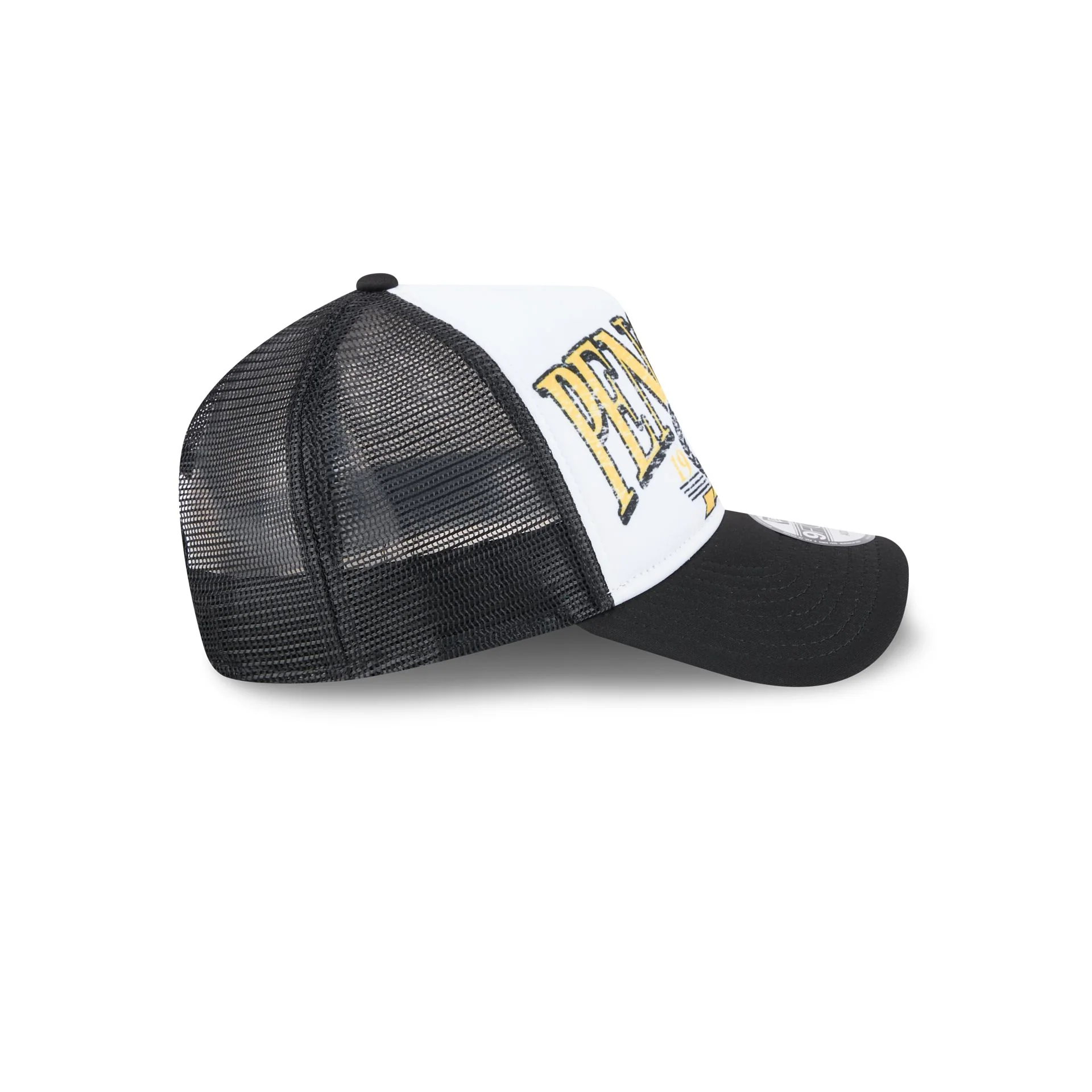 Pittsburgh Penguins Distressed 9FORTY A-Frame Trucker Hat