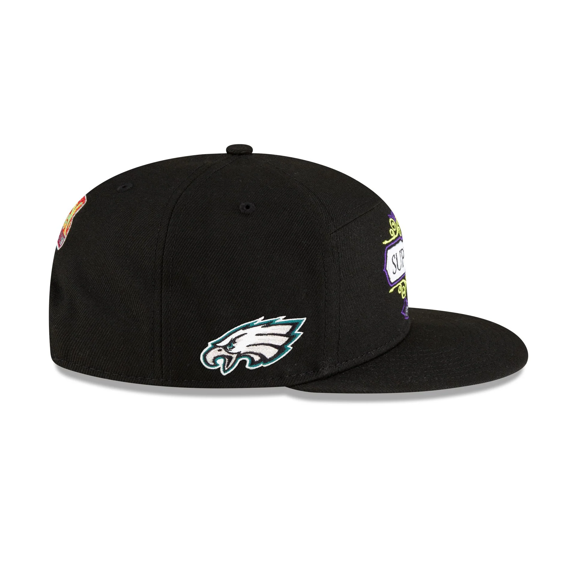 Philadelphia Eagles Super Bowl LIX Tarmac 9FIFTY Split Panel Snapback Hat